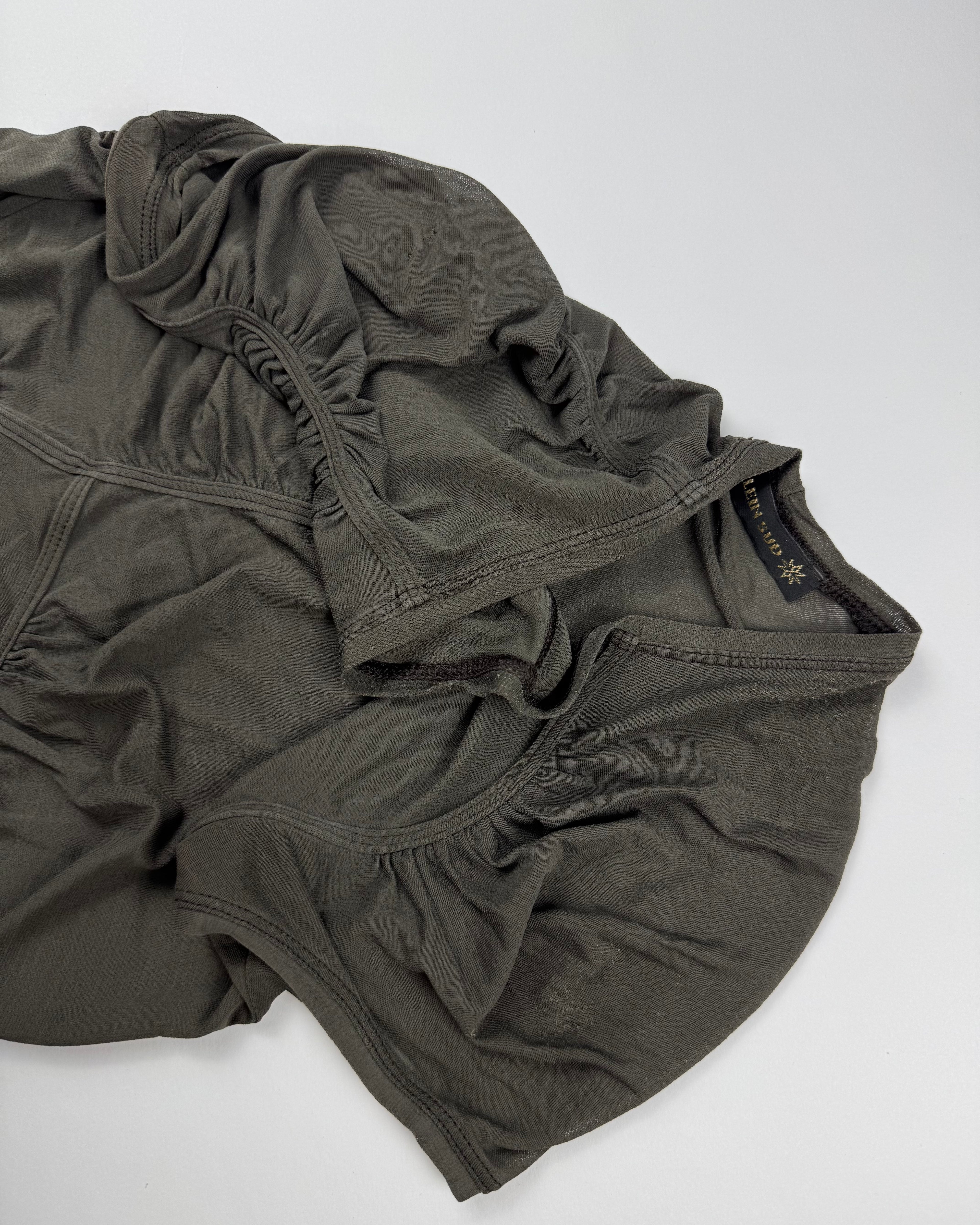Plein Sud gathered tee