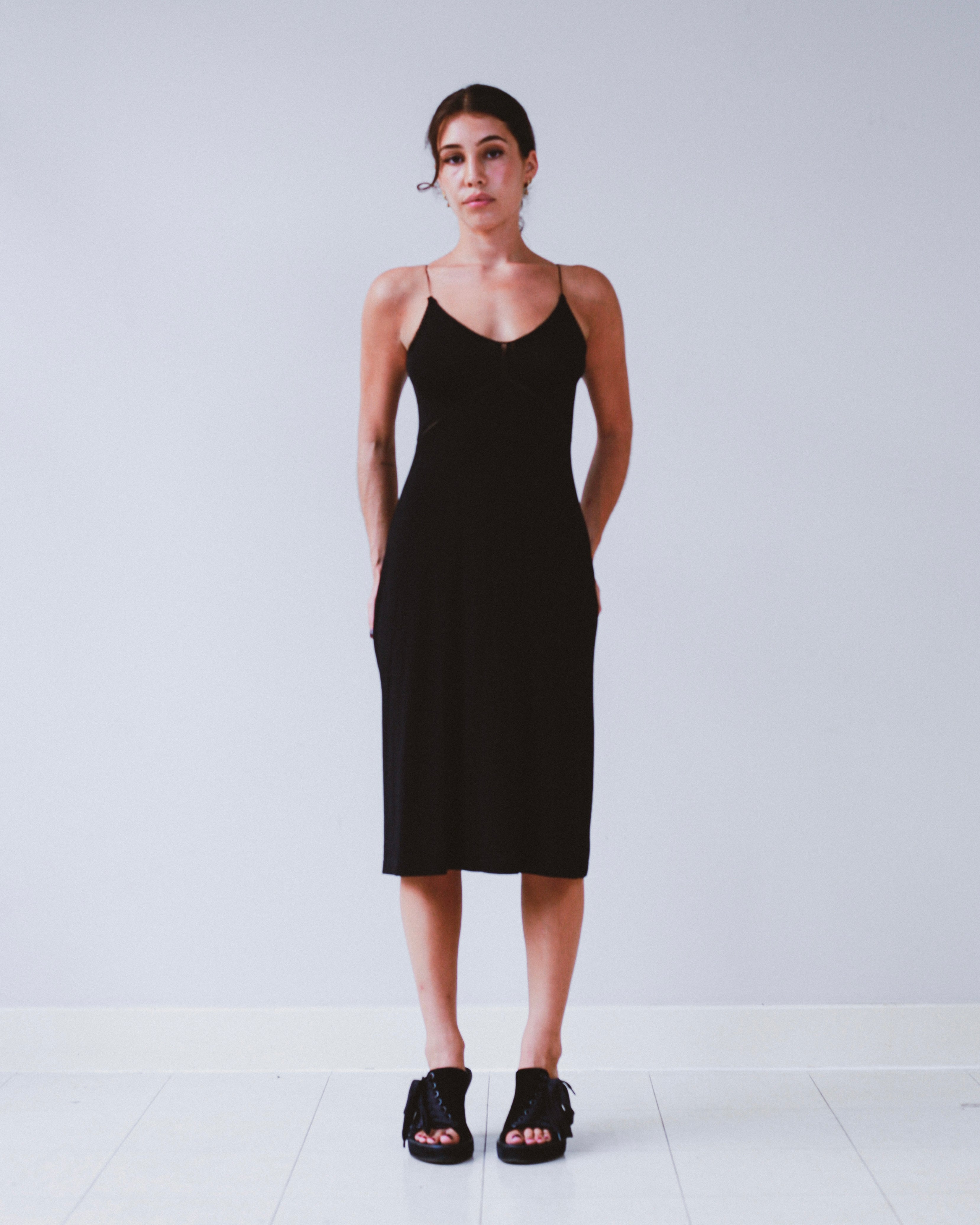 Plein Sud Jeans midi dress