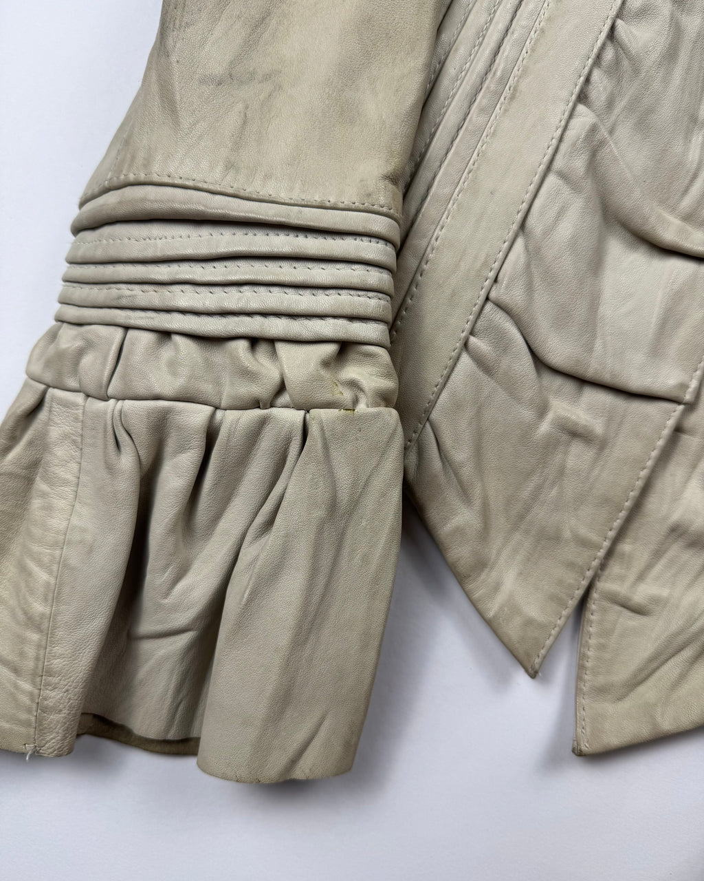 Allsaints military leather jacket