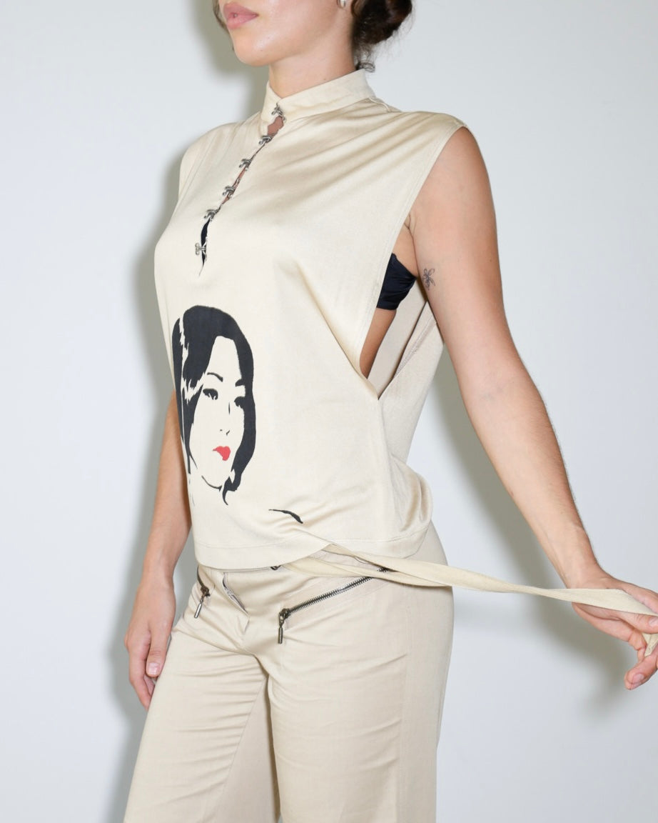 Chloé A/W 2001 face top