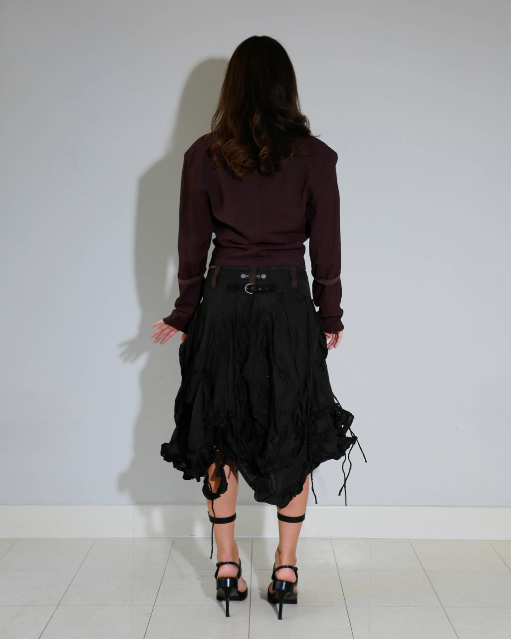 Marithé + François Girbaud parachute skirt