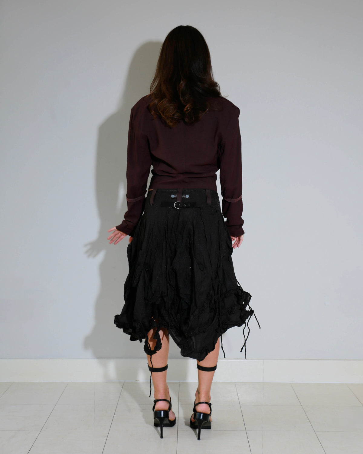 Marithé + François Girbaud parachute skirt