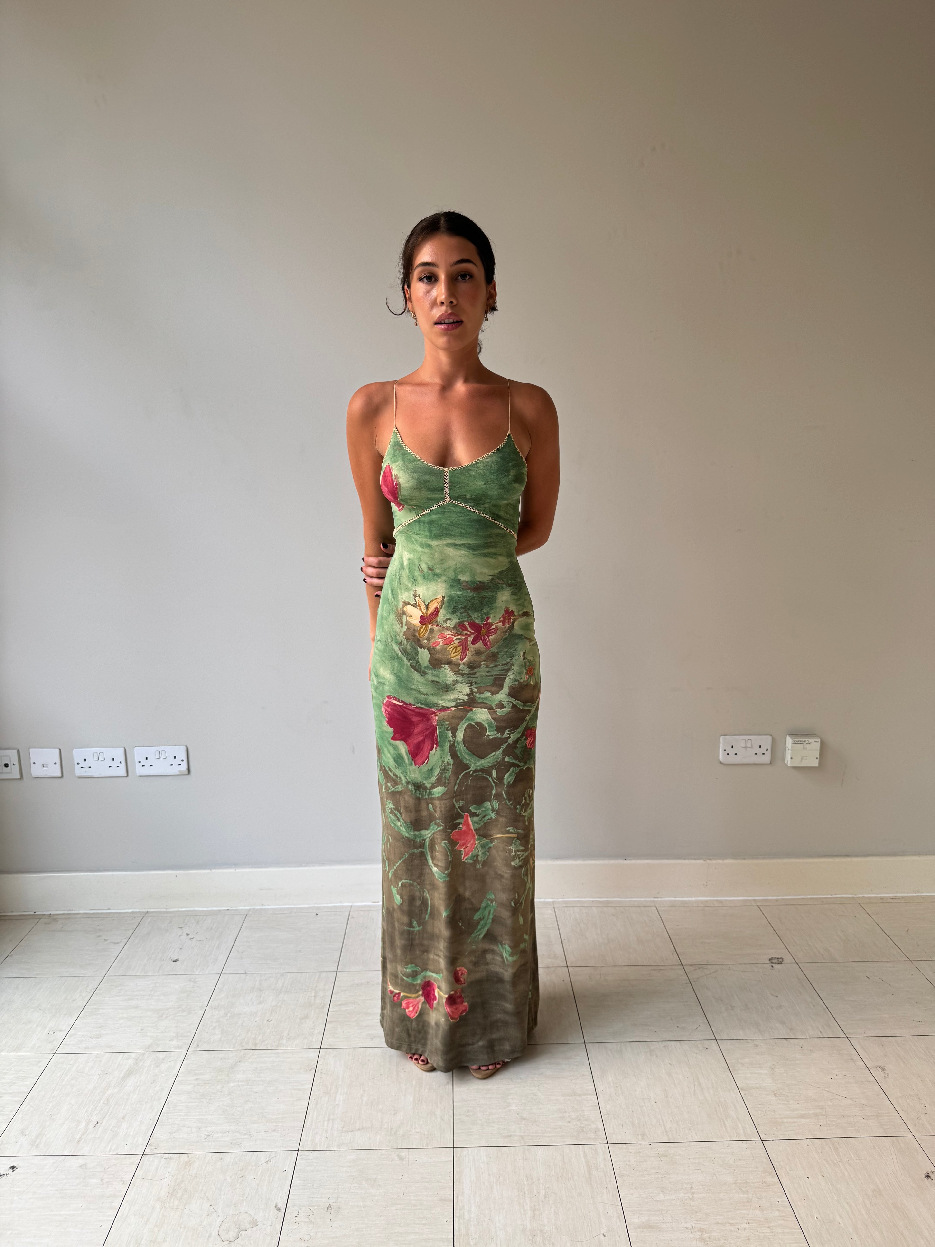 Plein Sud Jeans maxi dress