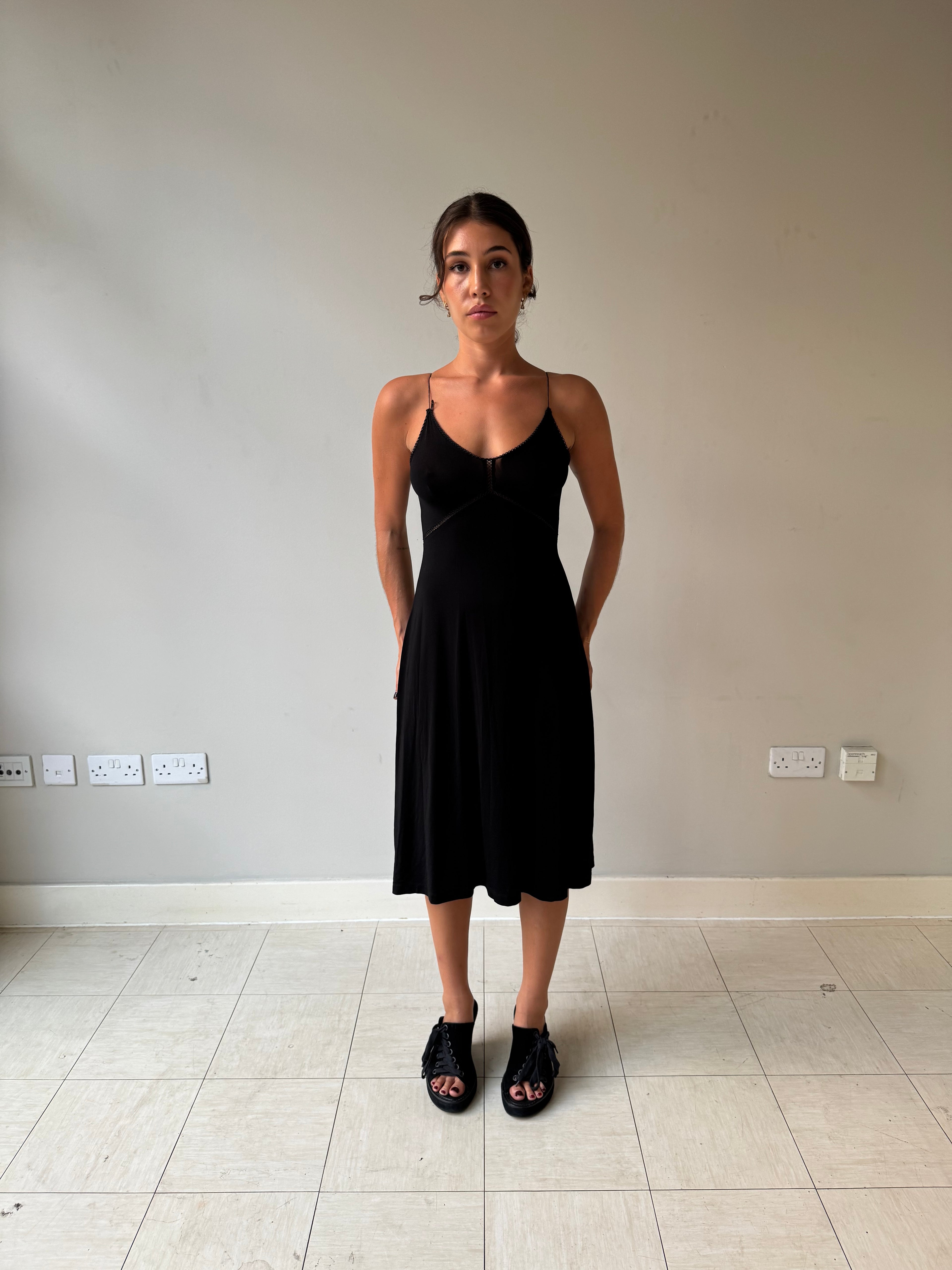 Plein Sud Jeans midi dress