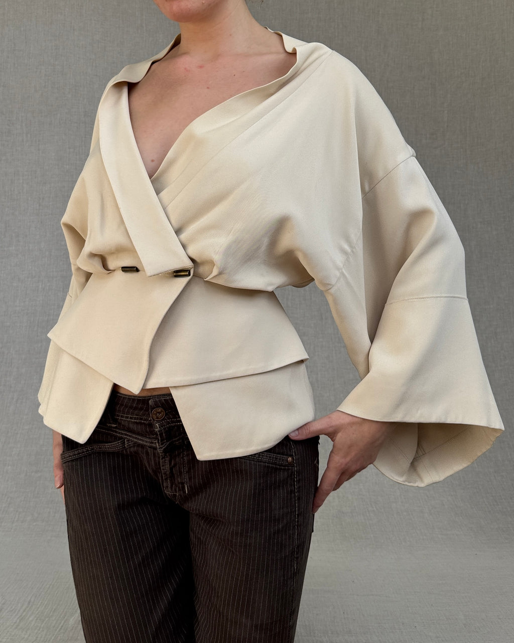 Plein Sud kimono sleeve jacket