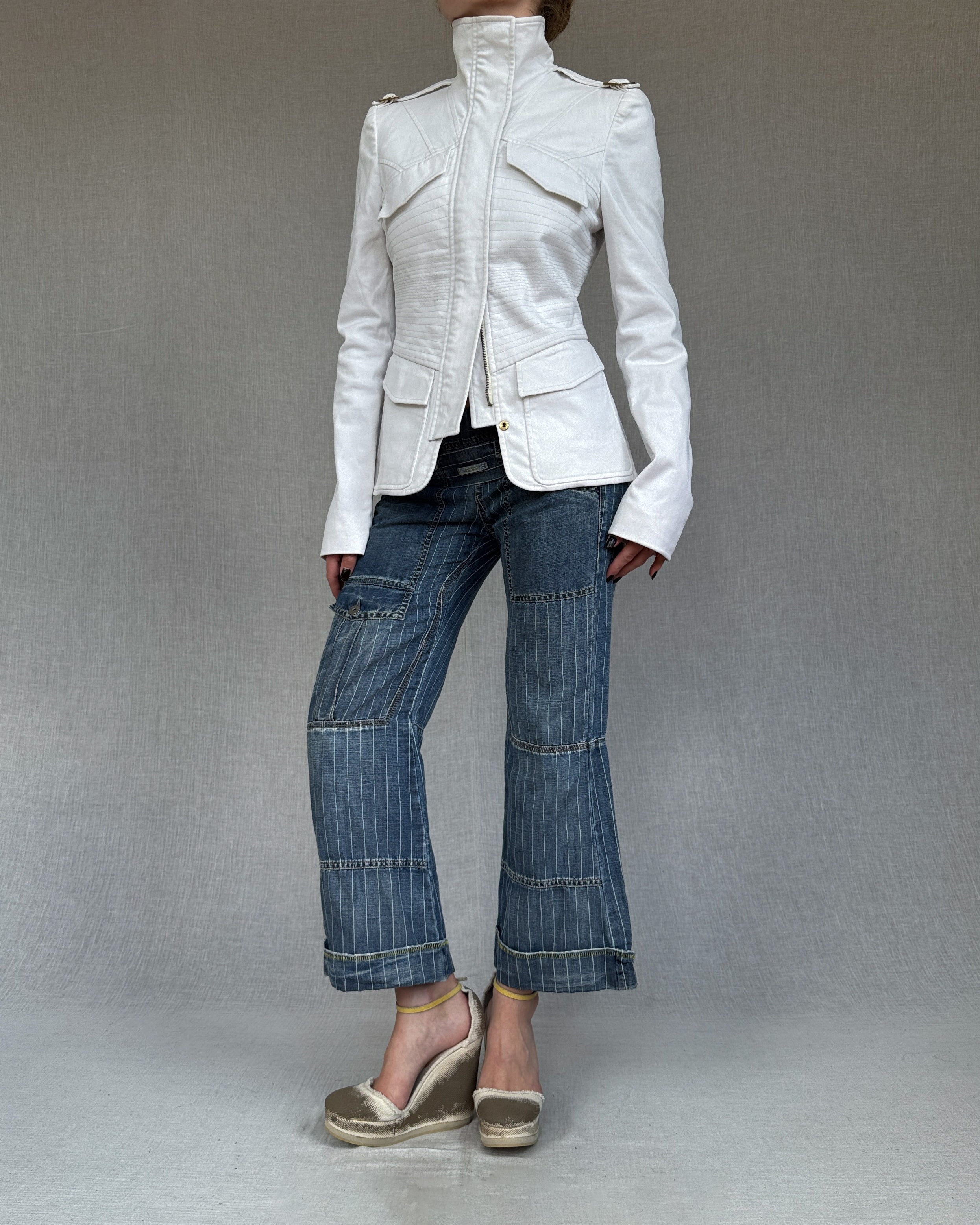 Gucci A/W 2003 by Tom Ford structured jacket