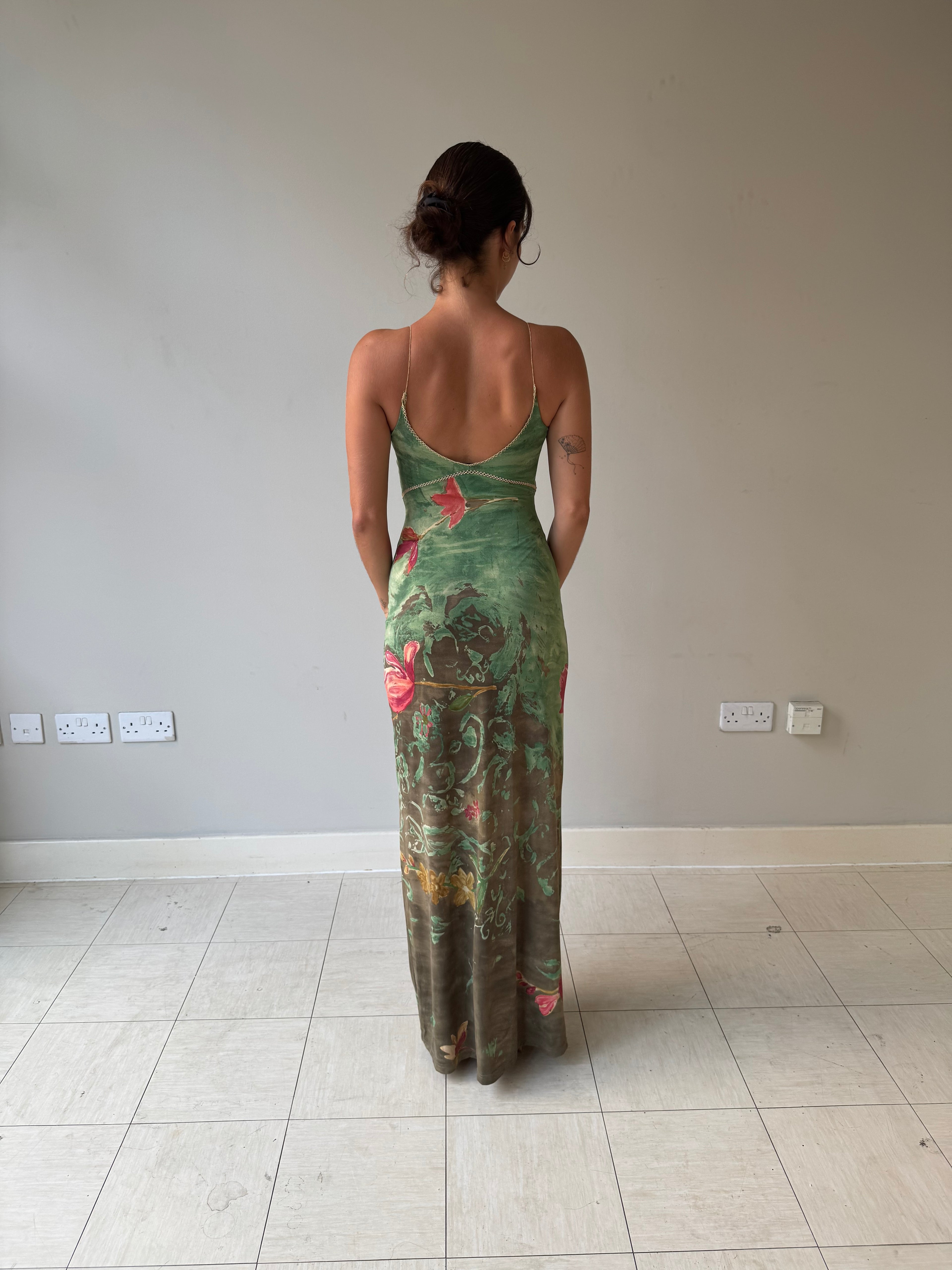 Plein Sud Jeans maxi dress