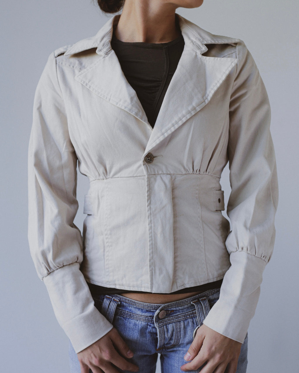 Diesel cinched waist jacket