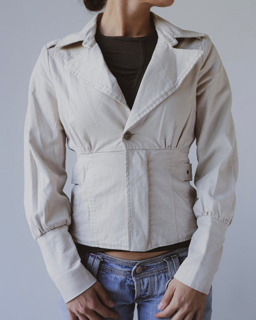 Diesel cinched waist jacket