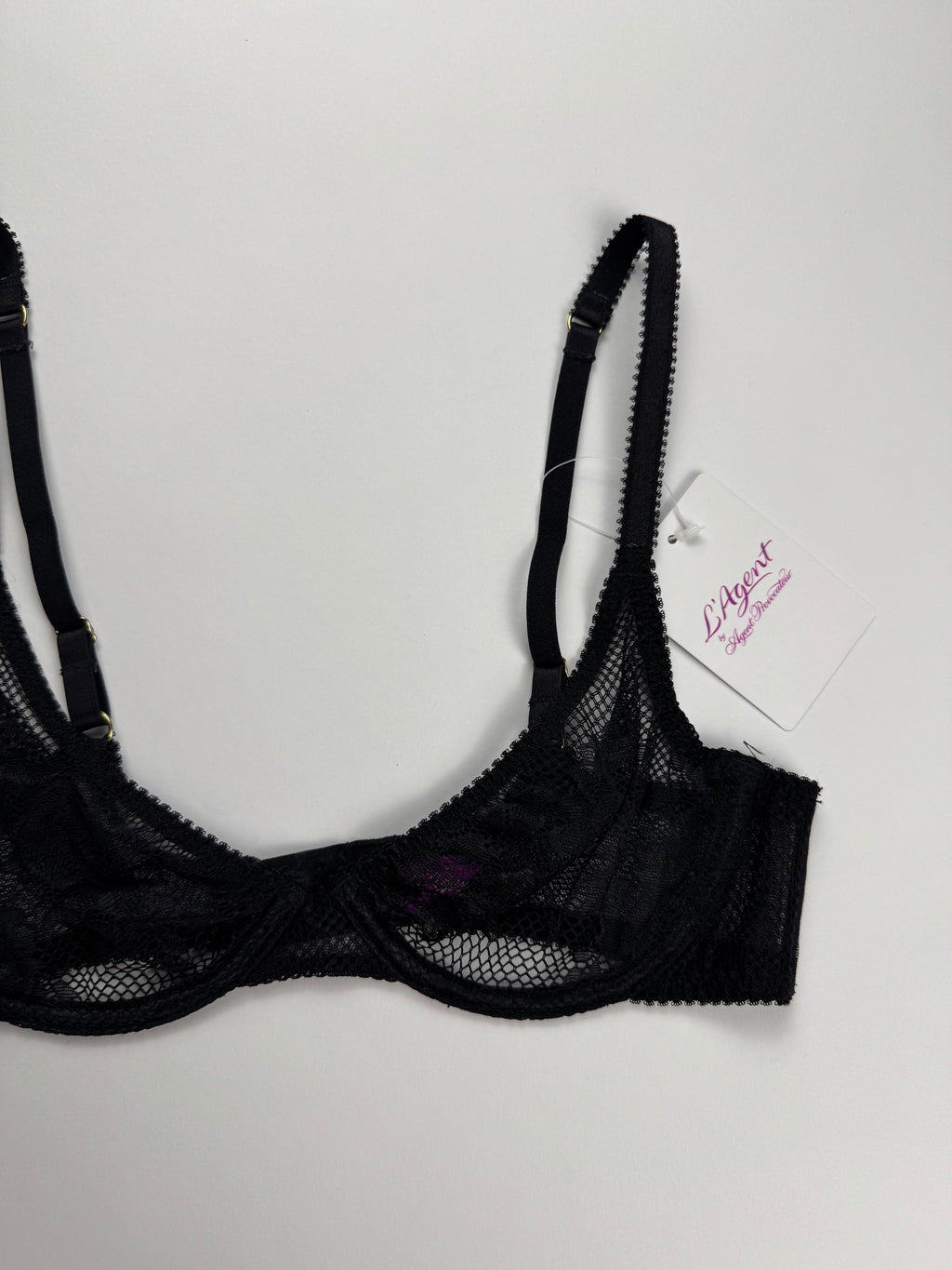 Agent Provocateur fishnet bra