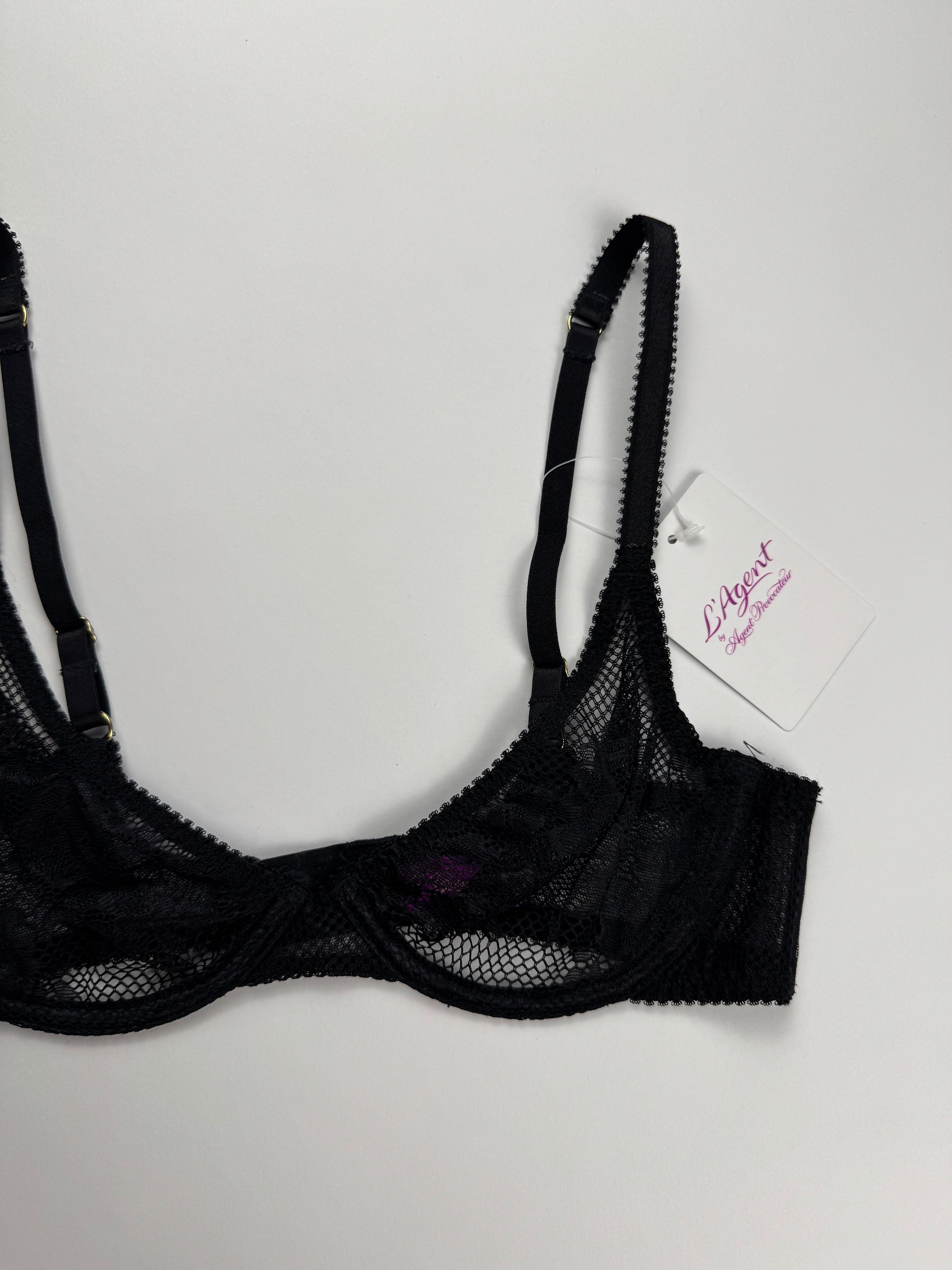 Agent Provocateur fishnet bra