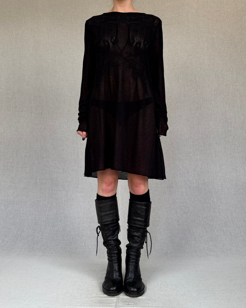 Sarah Pacini smoke tunic