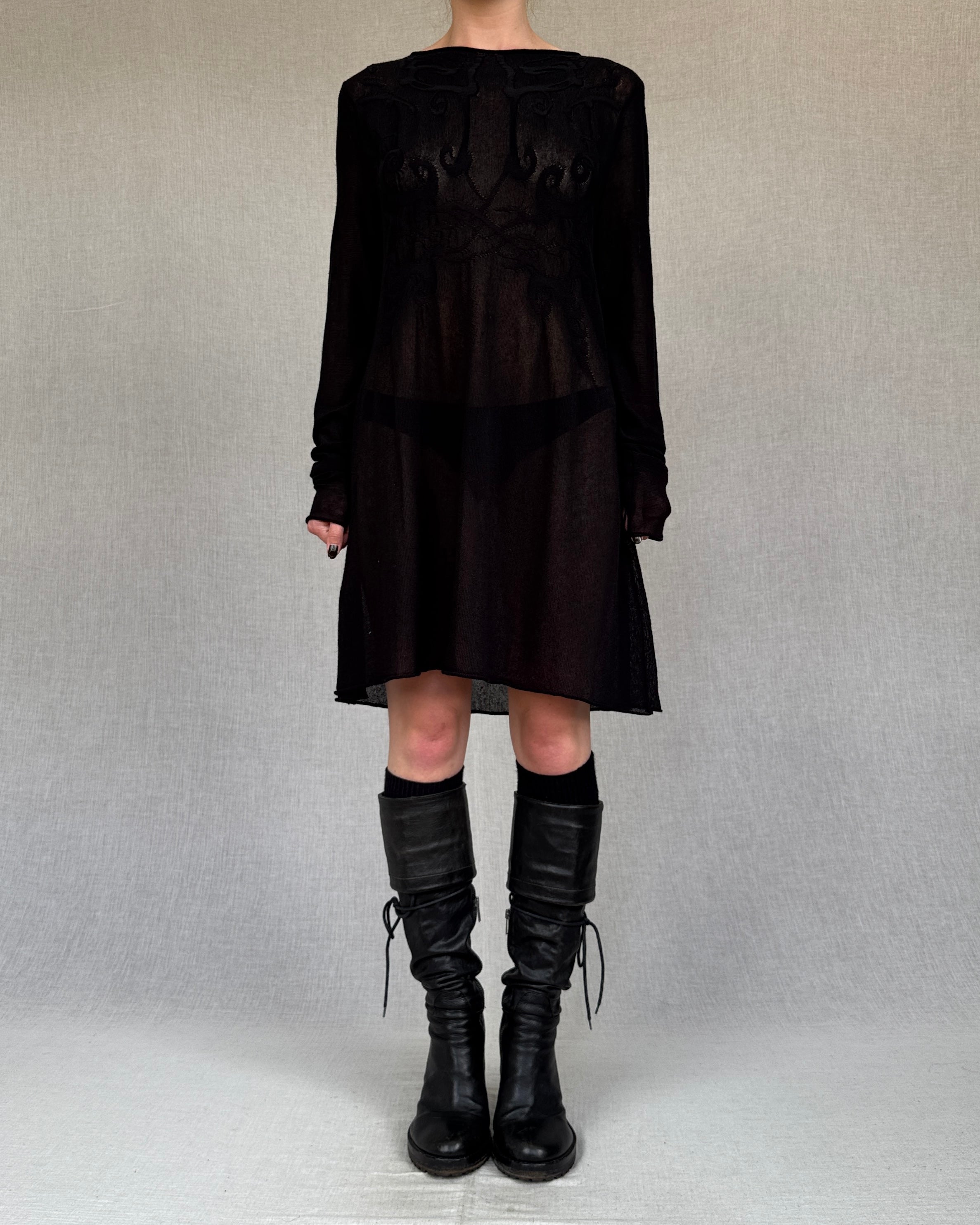 Sarah Pacini smoke tunic