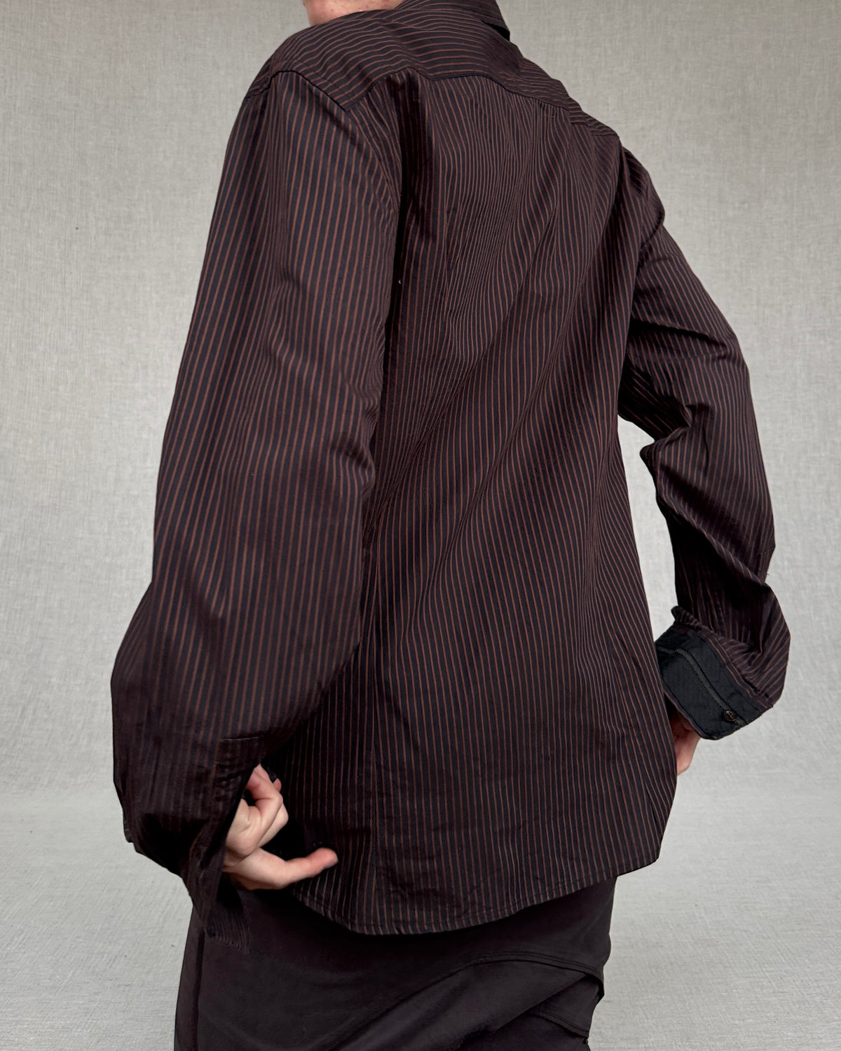 Cavalli pinstripe shirt