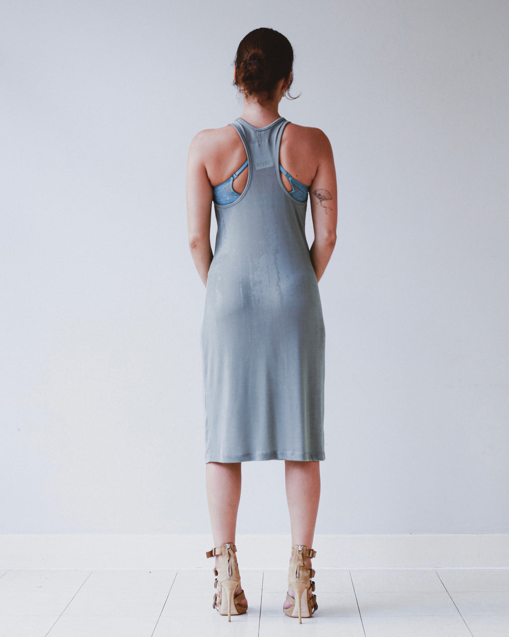 Plein Sud metallic dress