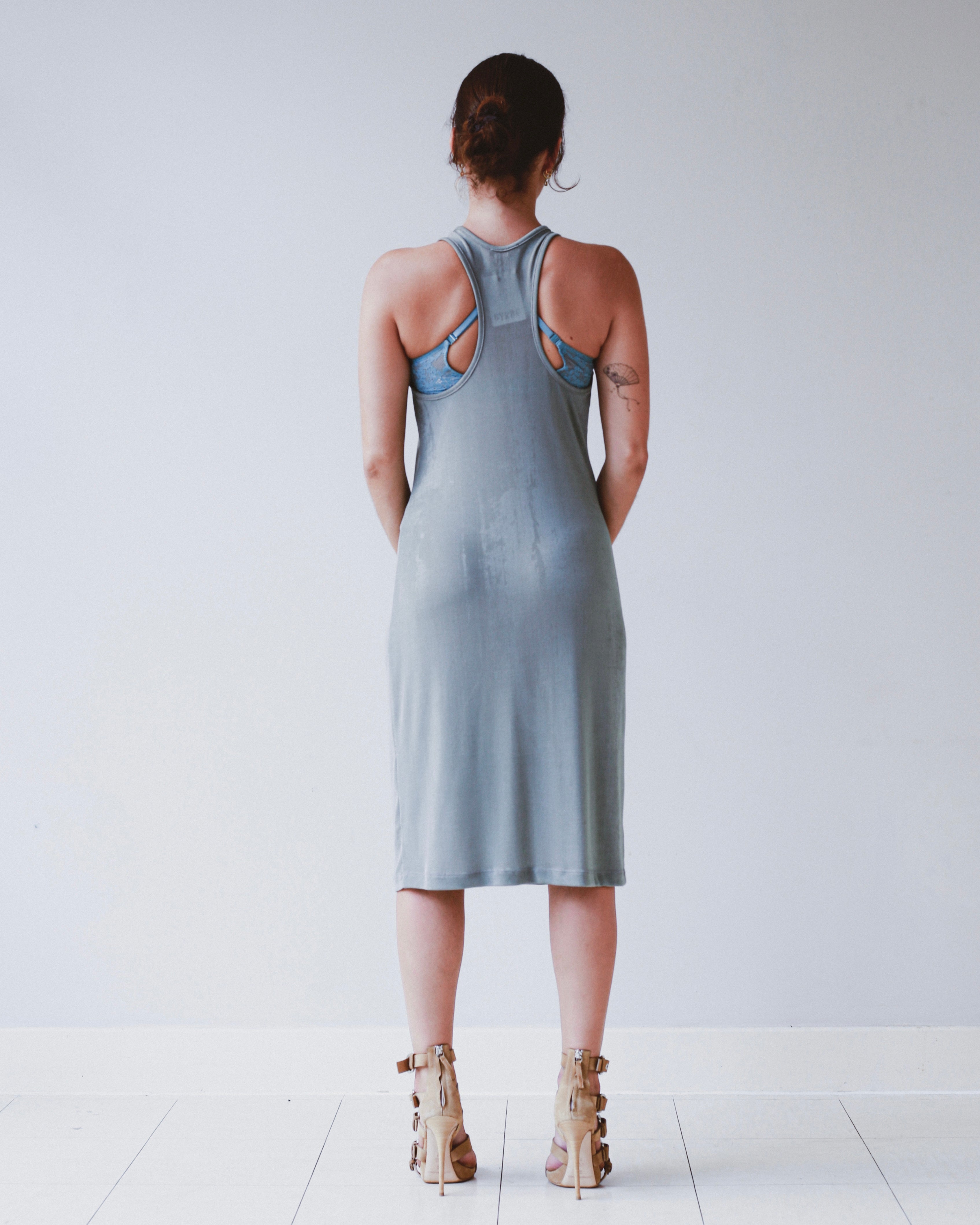 Plein Sud metallic dress