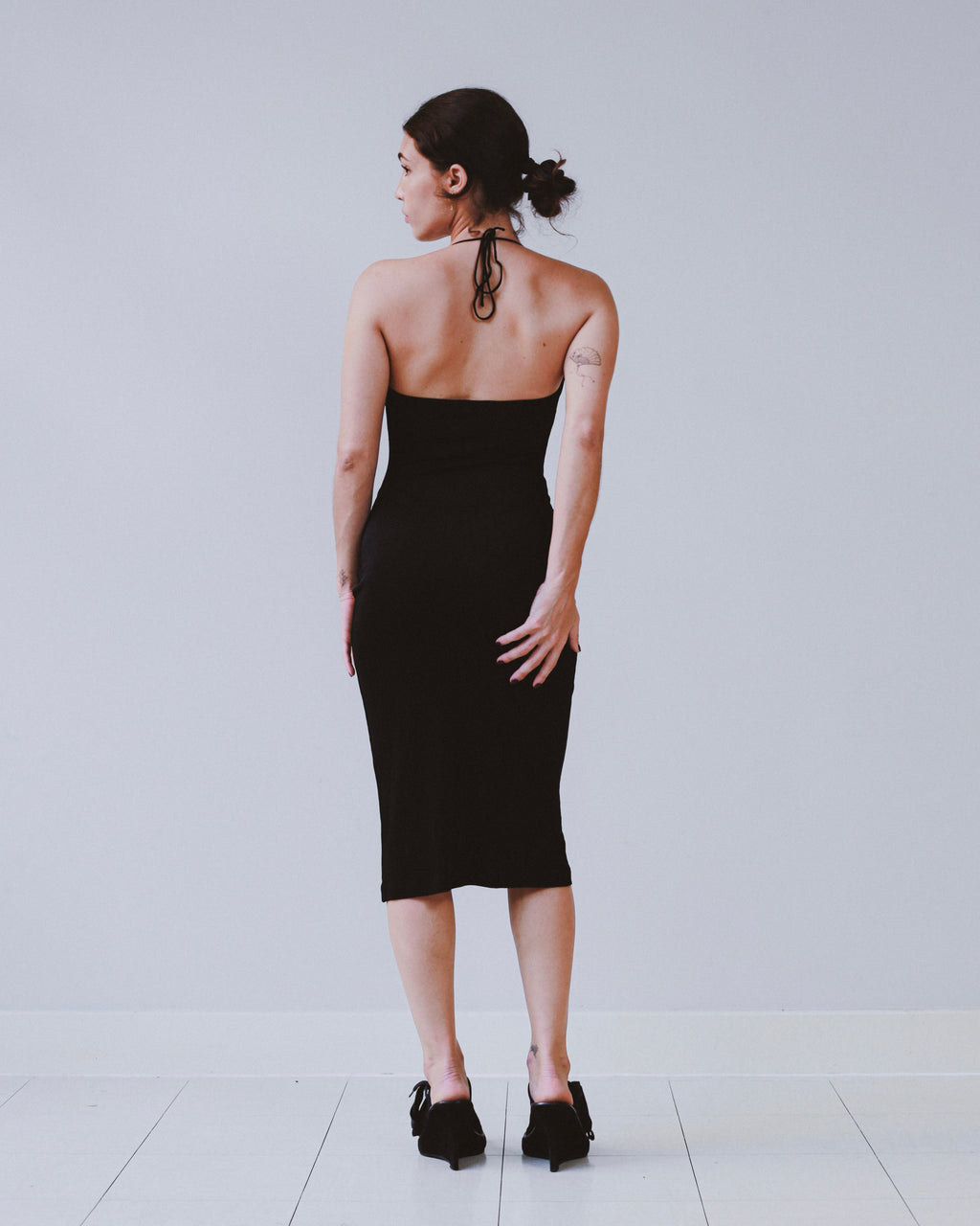 Plein Sud slinky halterneck dress