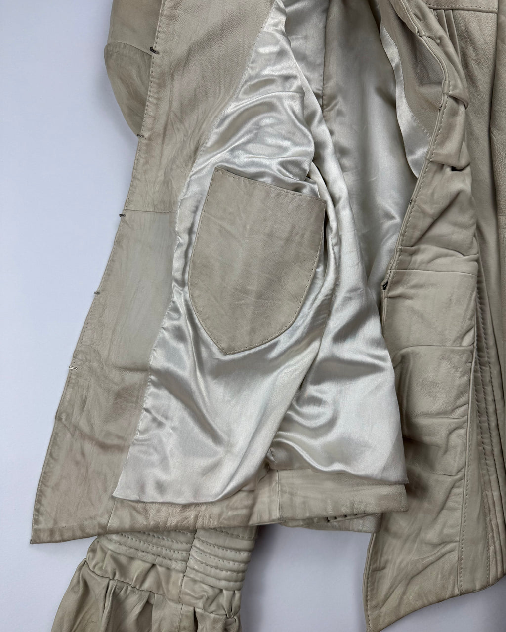 Allsaints military leather jacket
