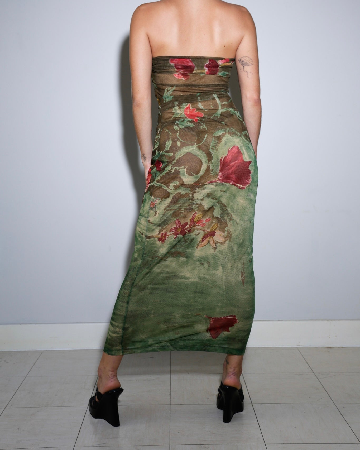 Plein Sud watercolour dress