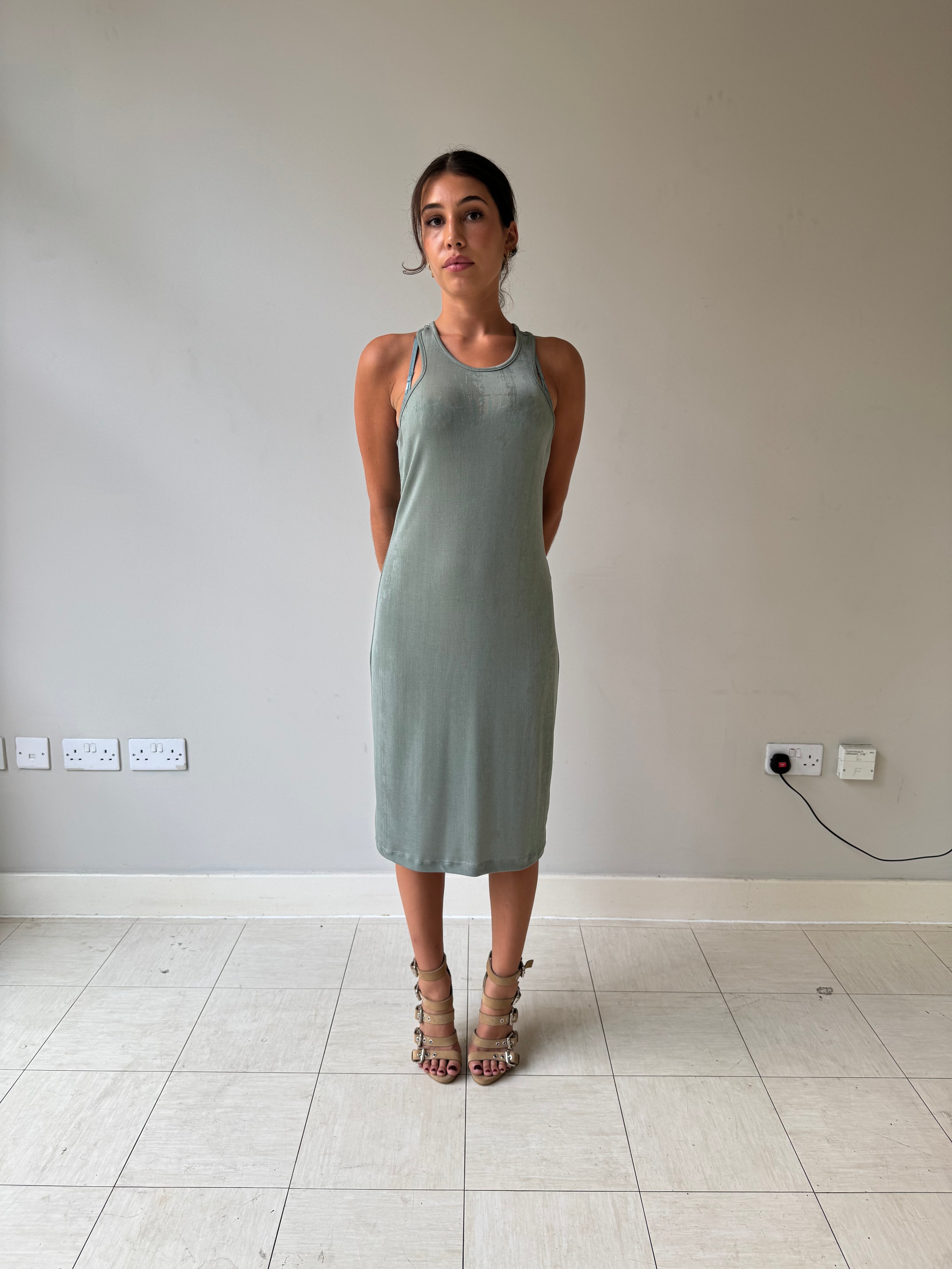 Plein Sud metallic dress
