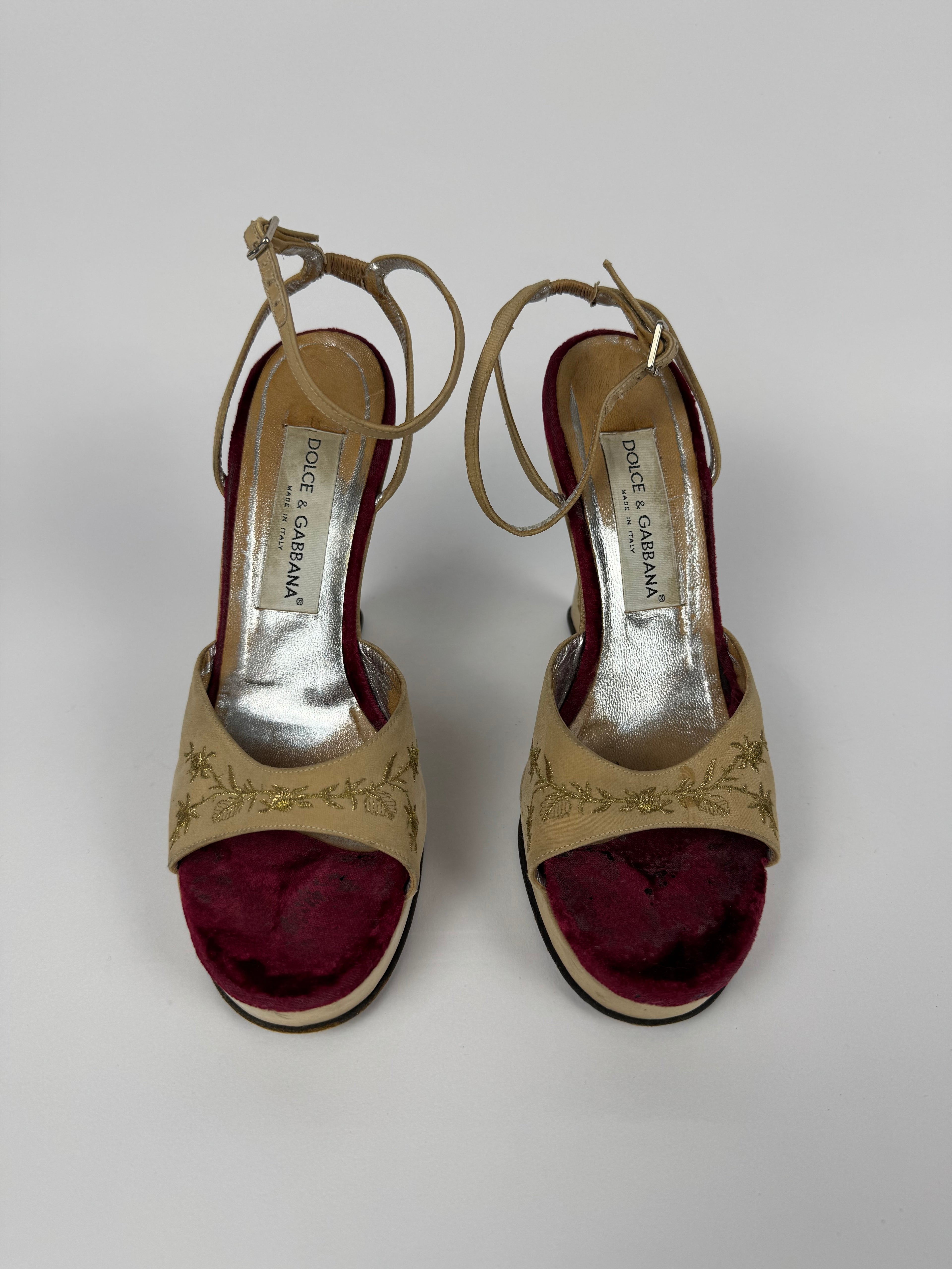 Dolce & Gabbana S/S 1998 wedges