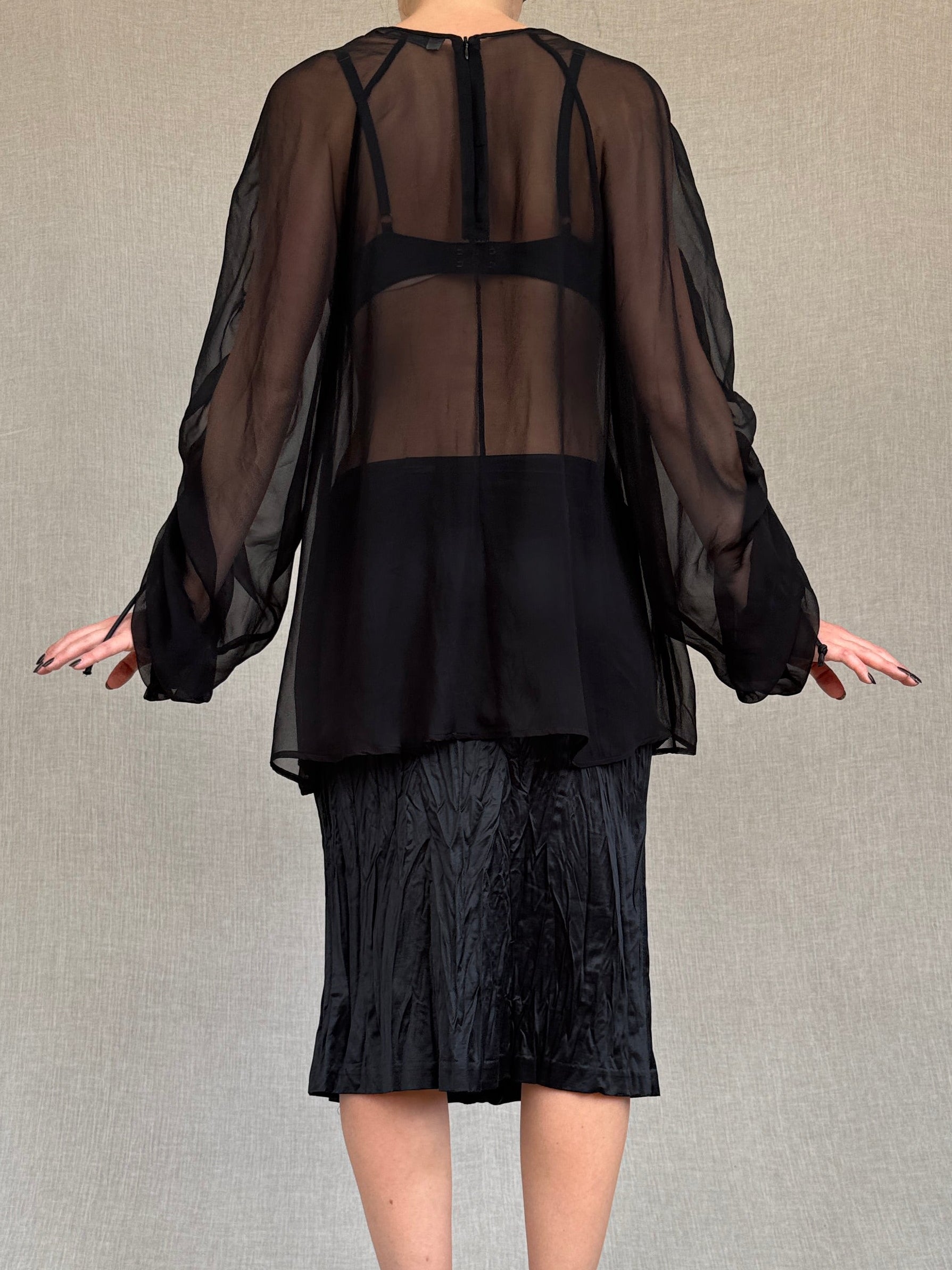 Sportmax sheer blouse