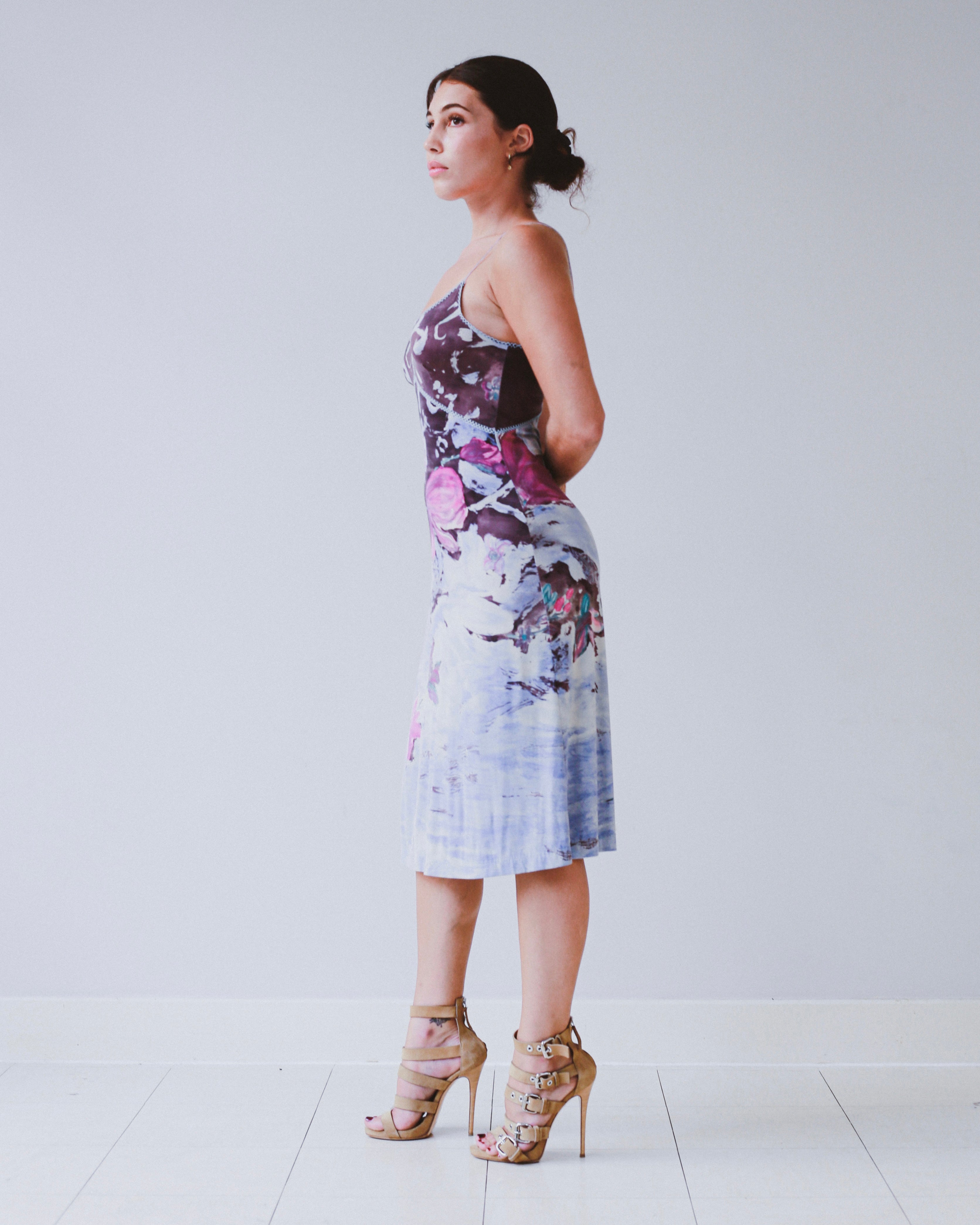 Plein Sud Jeans midi dress