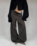 Sarah Pacini wide leg trousers
