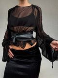 Sportmax sheer blouse