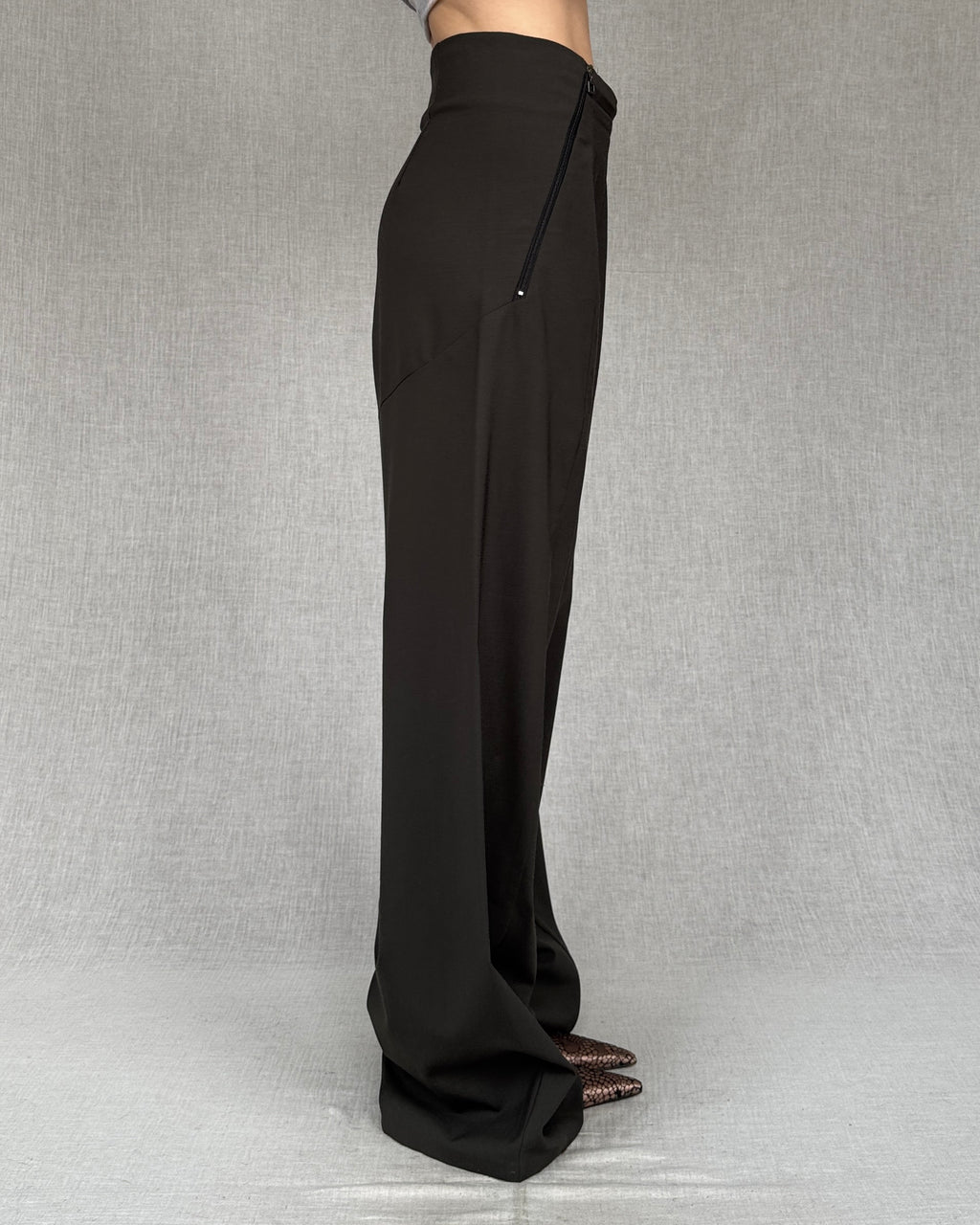 Sarah Pacini wide leg trousers