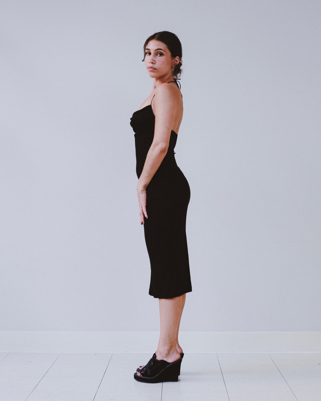 Plein Sud slinky halterneck dress