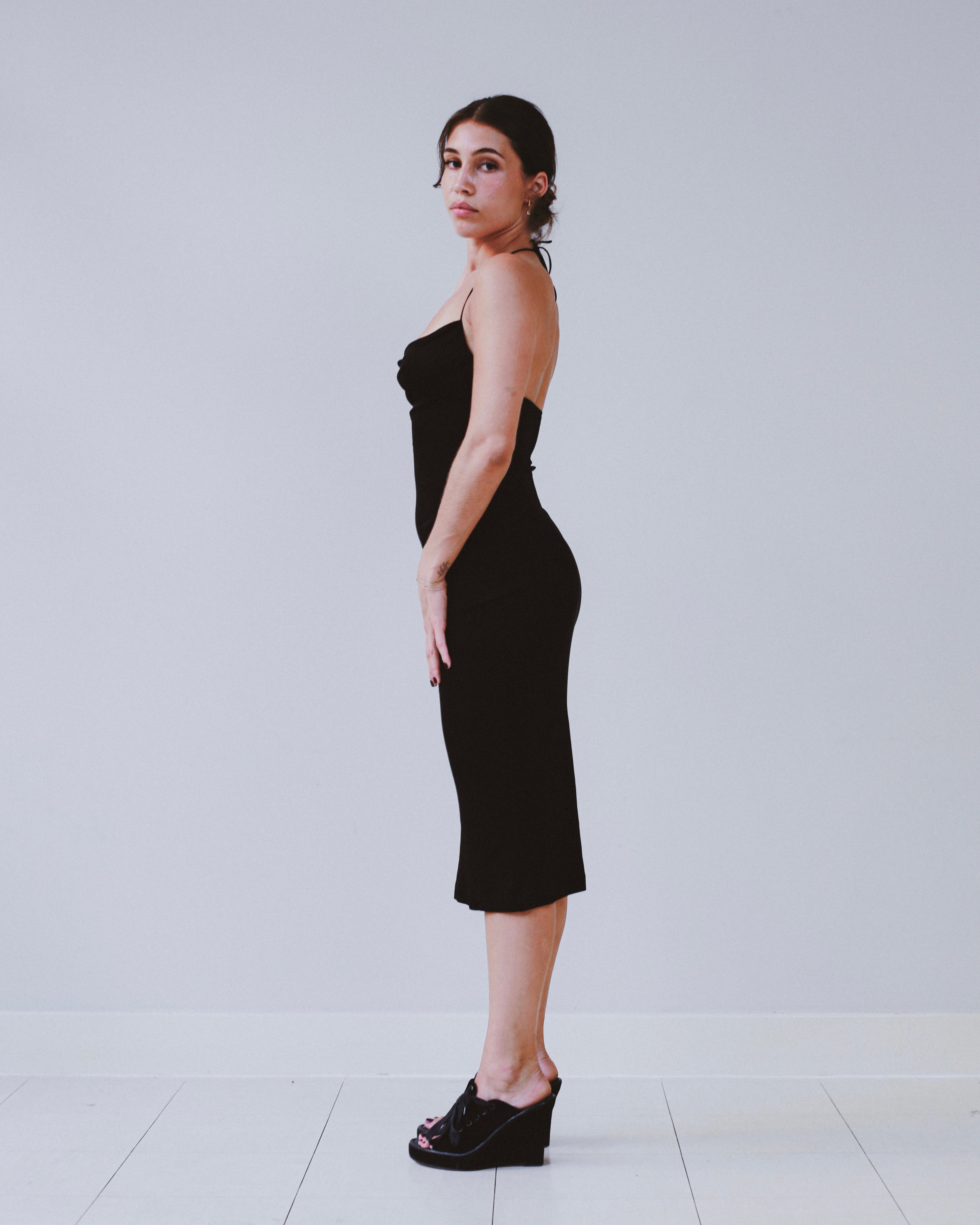 Plein Sud slinky halterneck dress