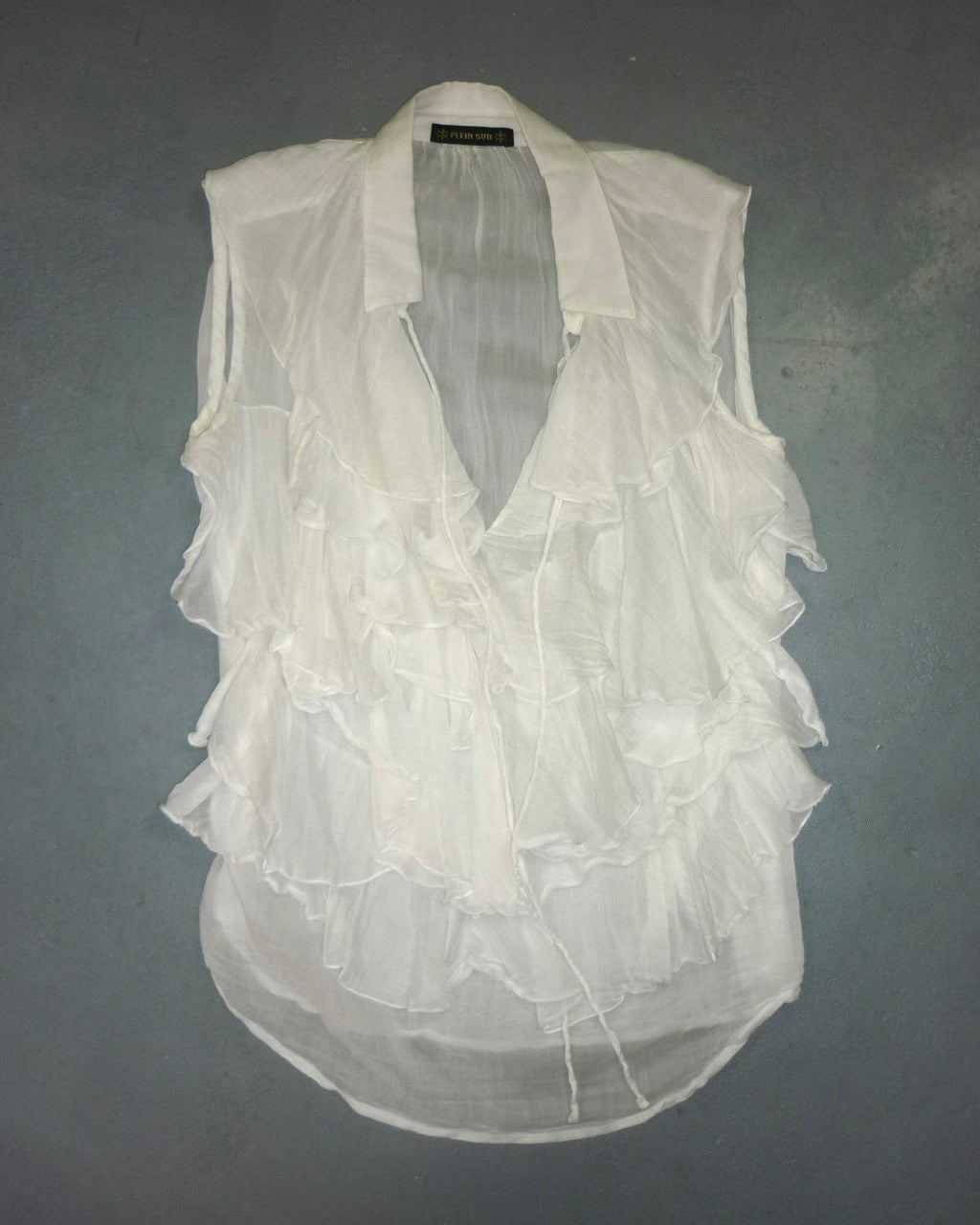 Plein Sud ruffled blouse