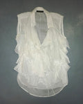 Plein Sud ruffled blouse
