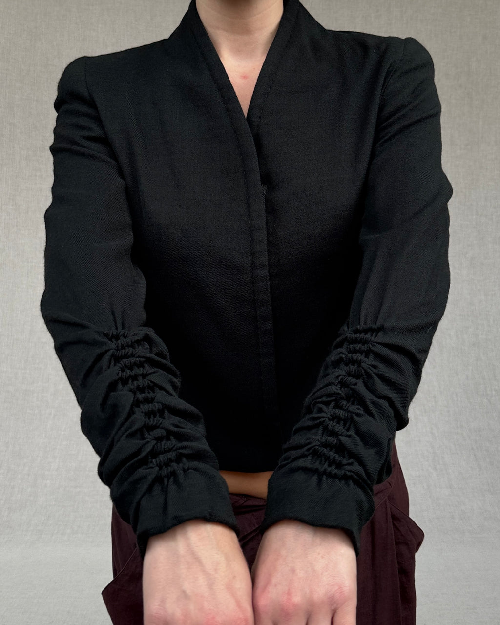 Sharon Wauchob structured shoulder jacket