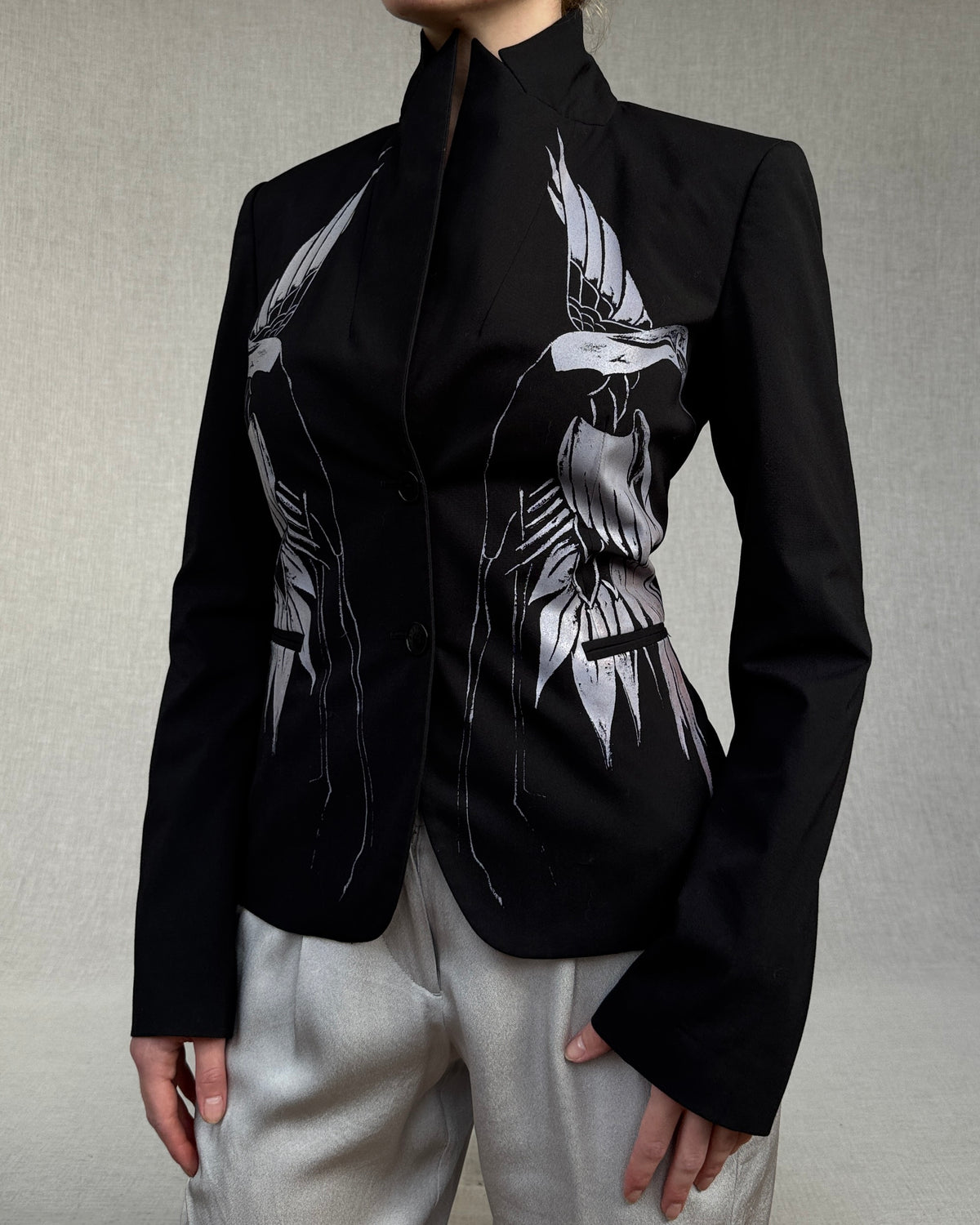 John Richmond heron blazer jacket