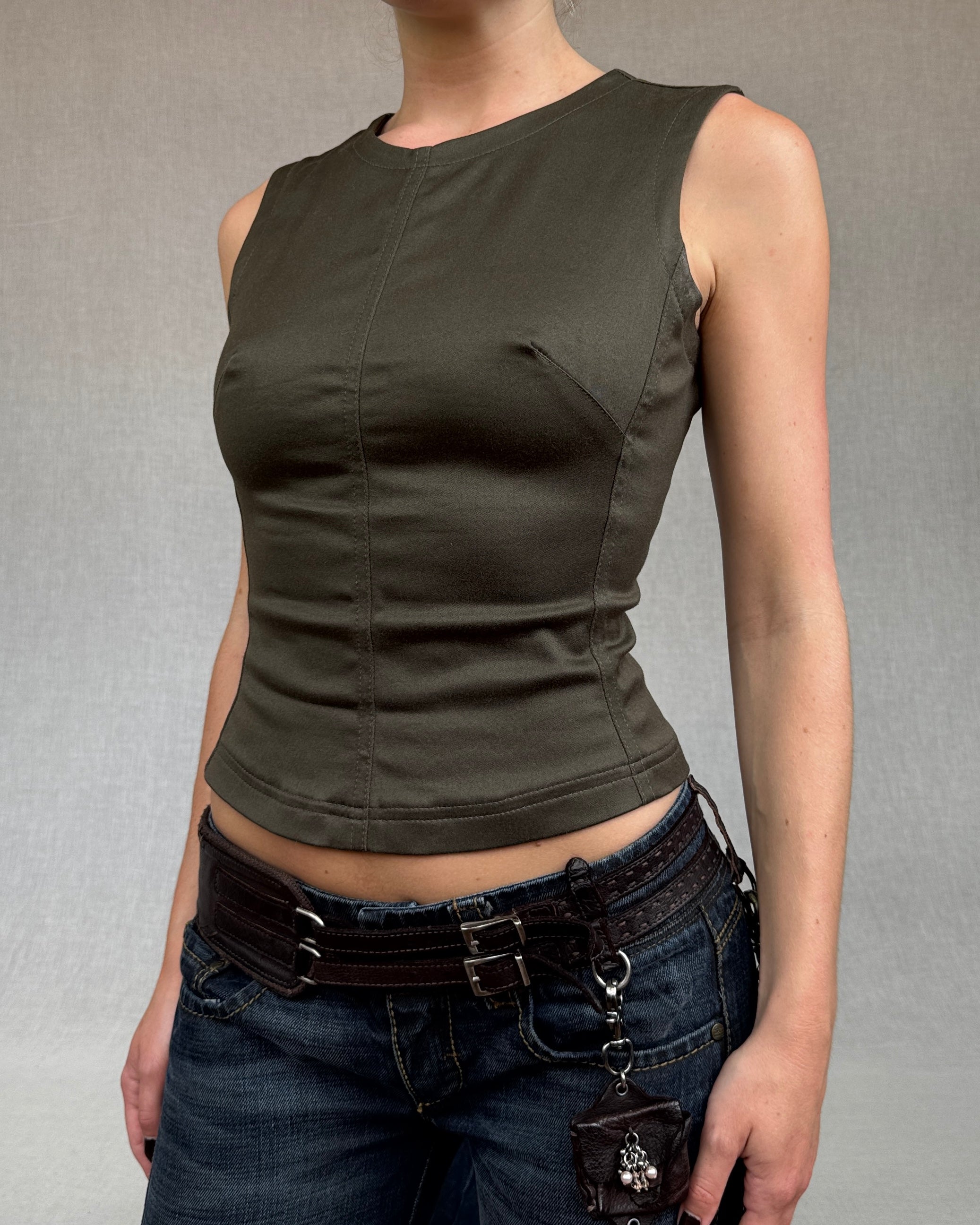 Plein Sud Jeans structured vest