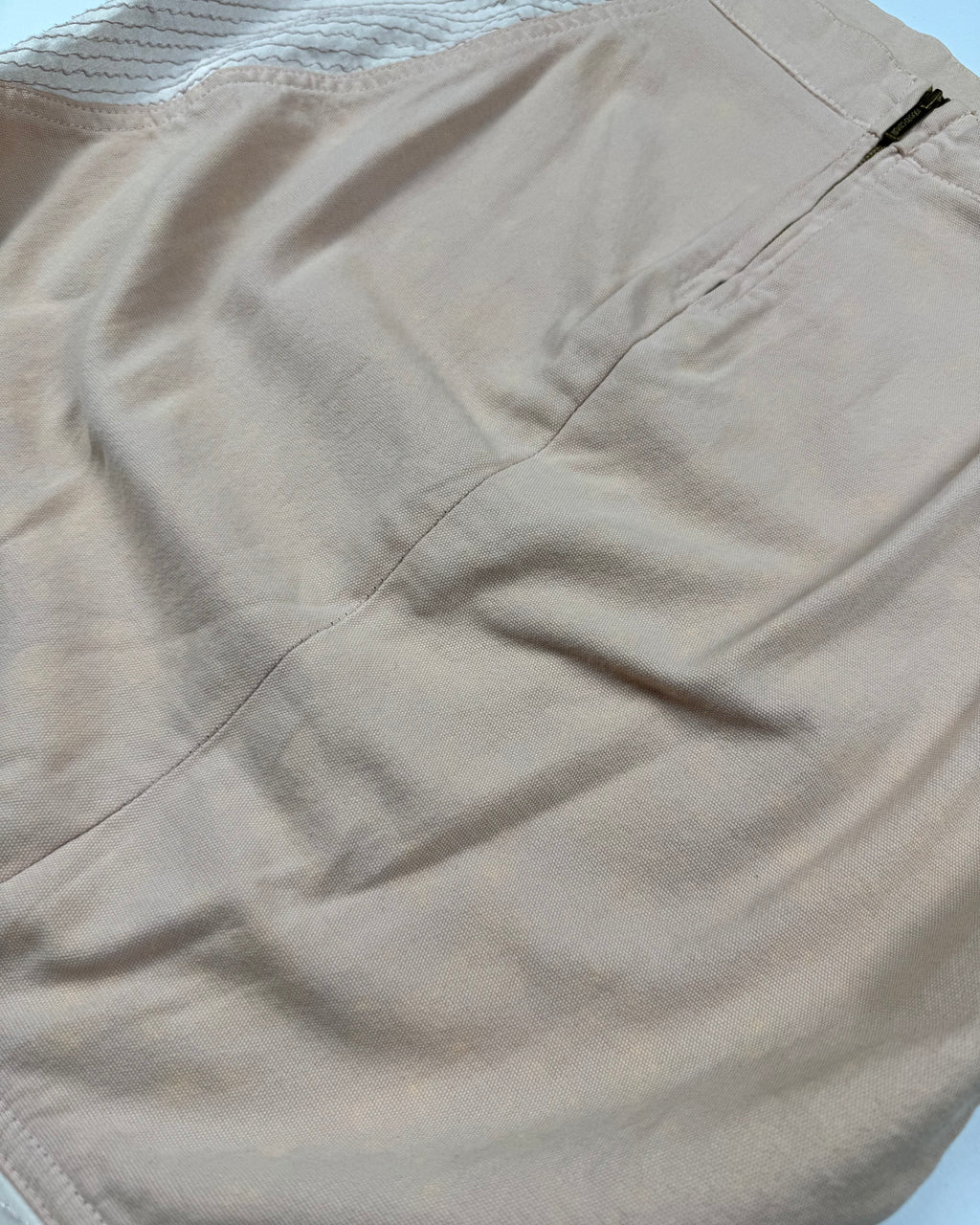 Roberto Cavalli fishtail silk panelled skirt