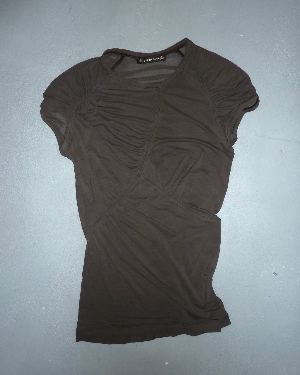 Plein Sud gathered tee