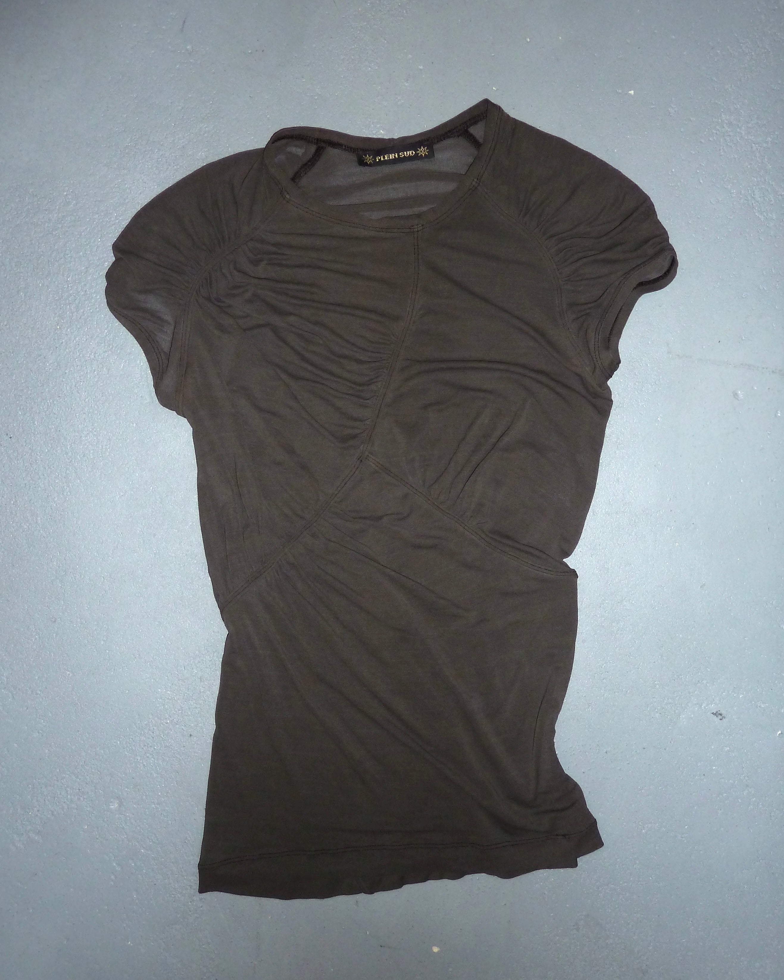 Plein Sud gathered tee
