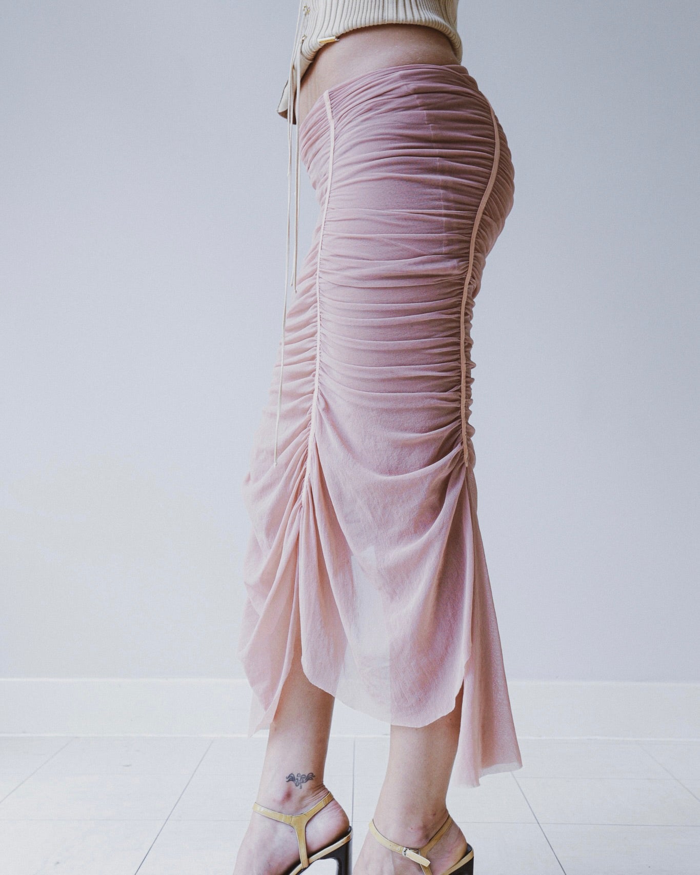 Plein Sud S/S 2003 mesh skirt
