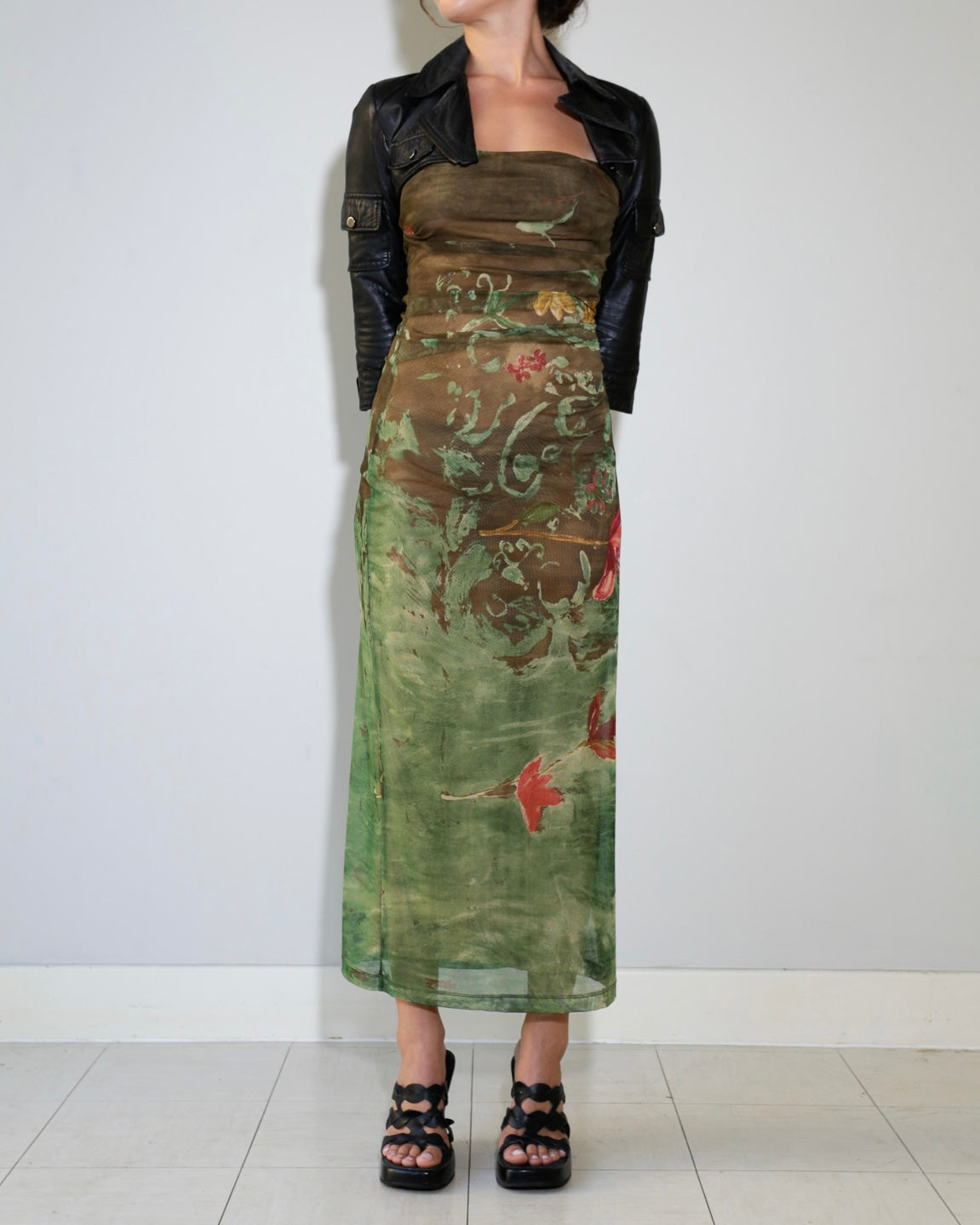 Plein Sud watercolour dress