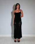 Versace gothic maxi skirt