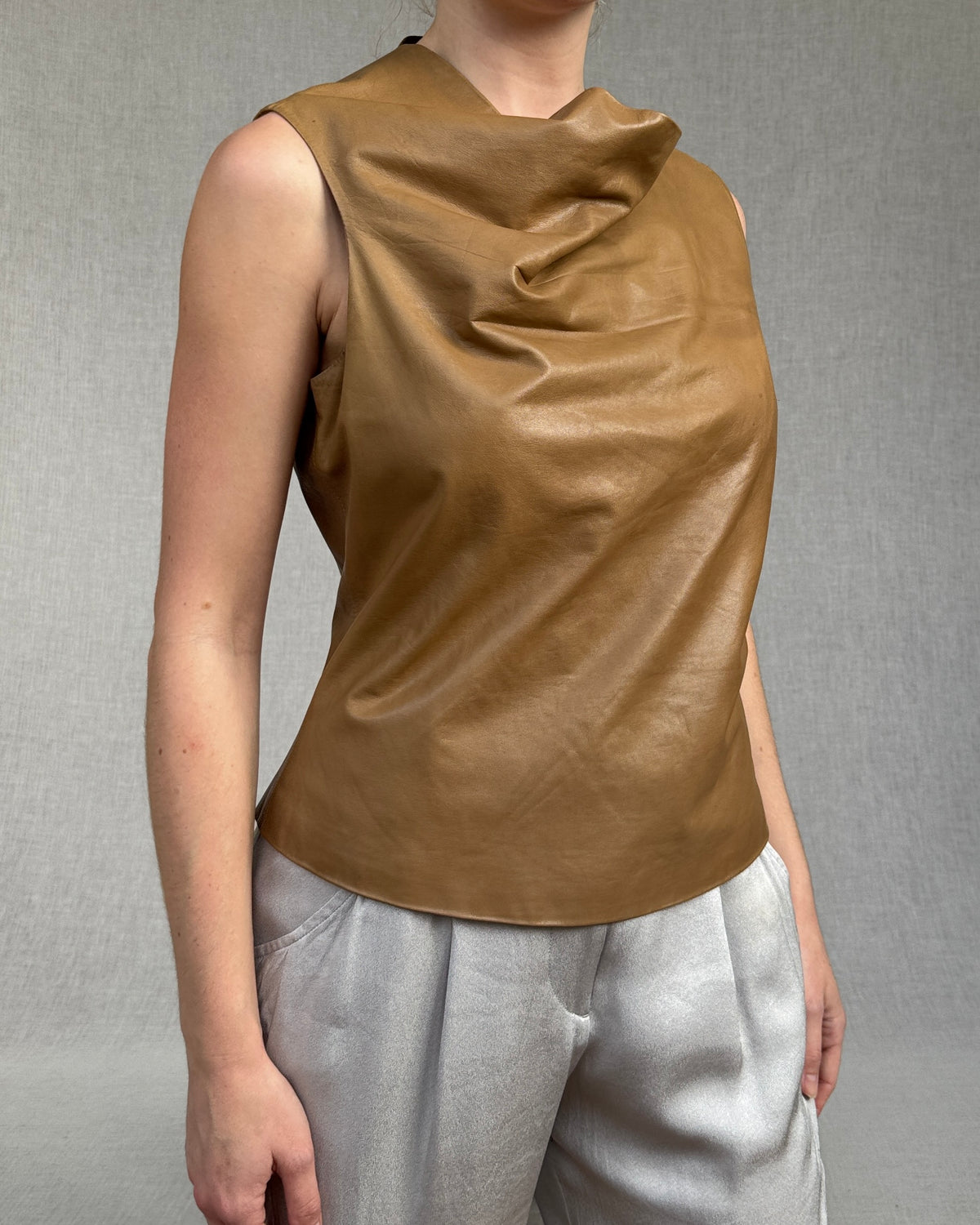 Plein Sud leather top