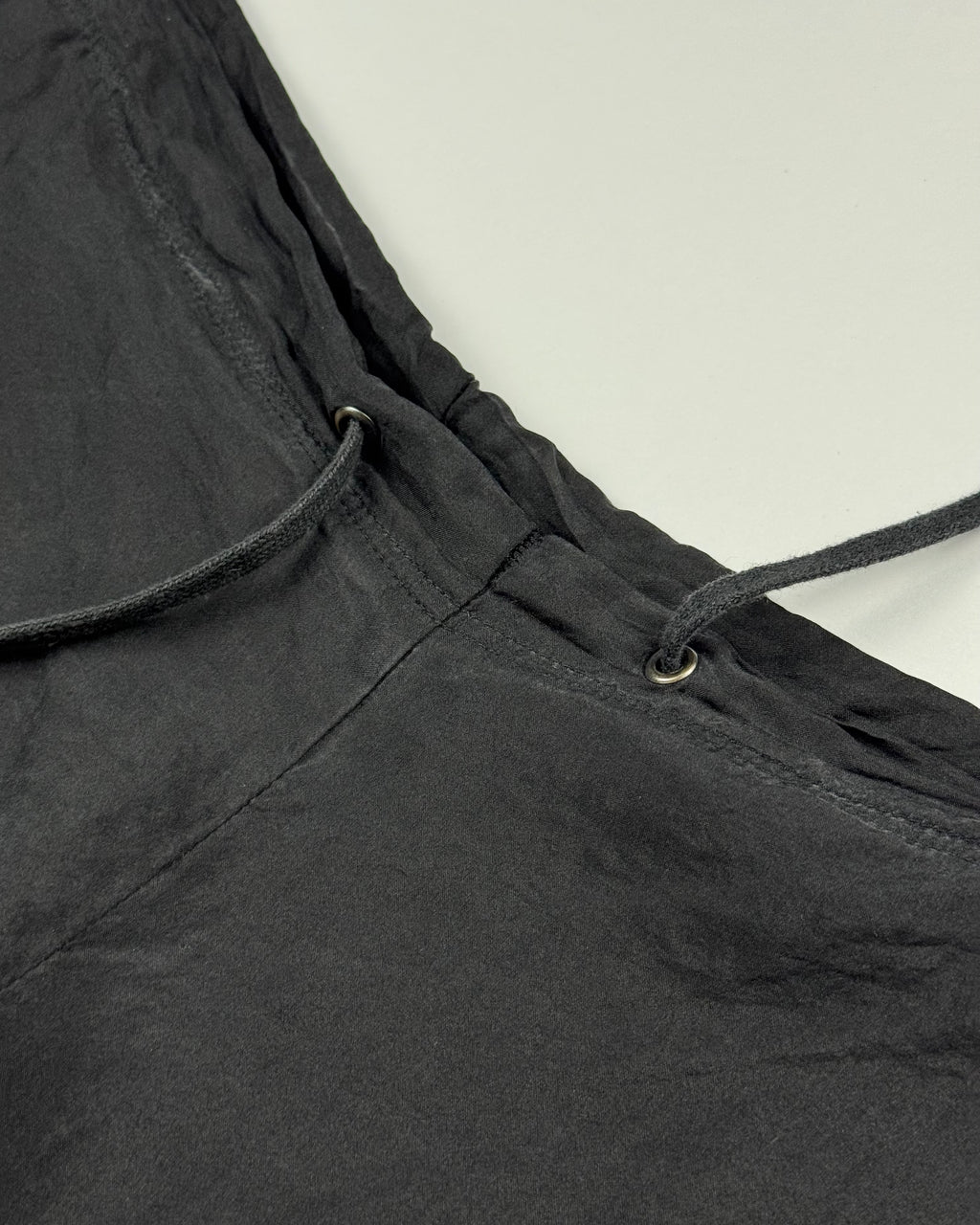 Hussein Chalayan silk cropped trousers