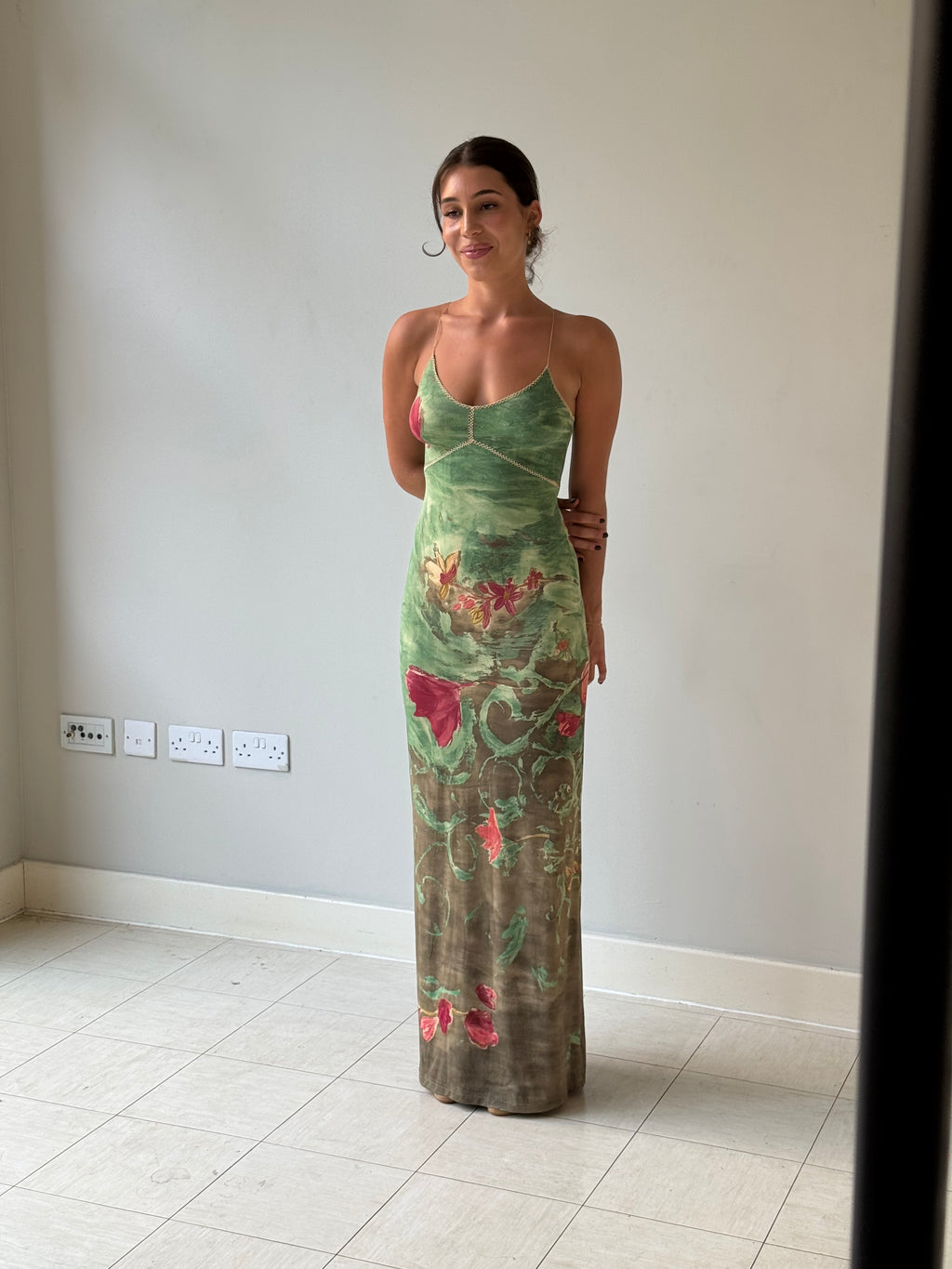 Plein Sud Jeans maxi dress