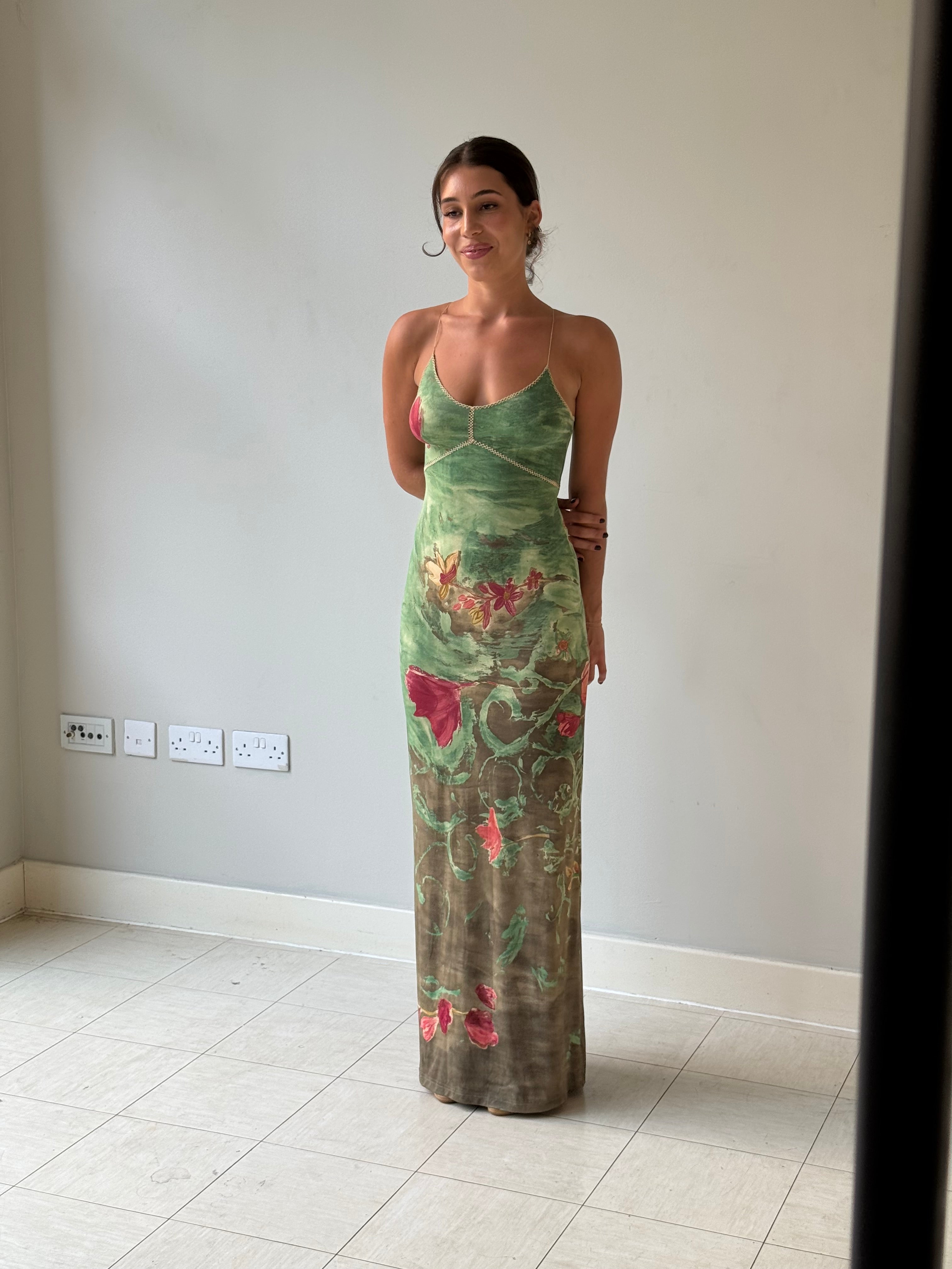 Plein Sud Jeans maxi dress