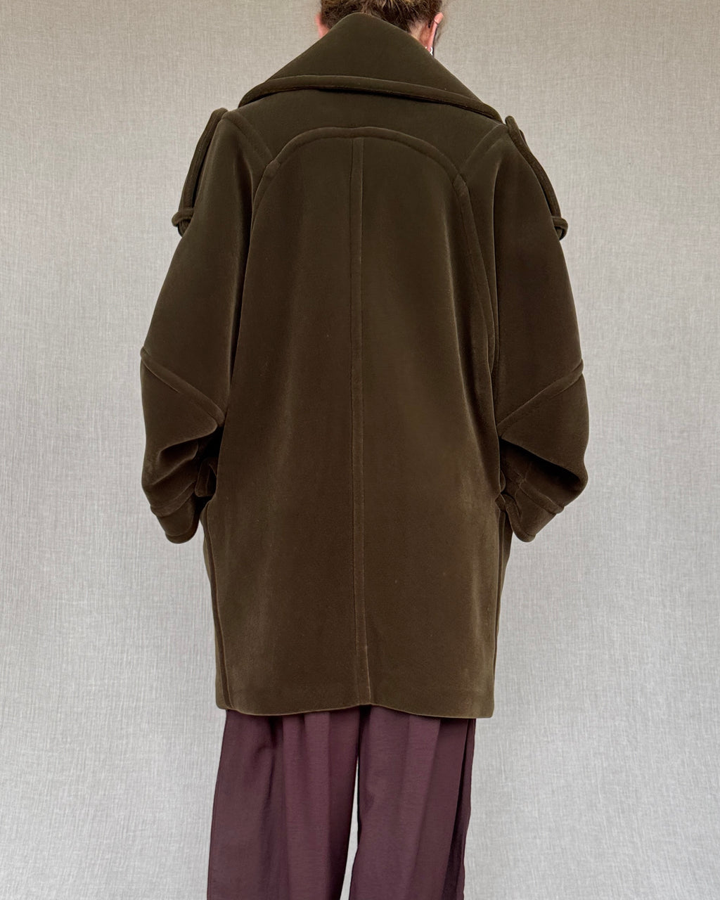Plein Sud velvet millitary coat