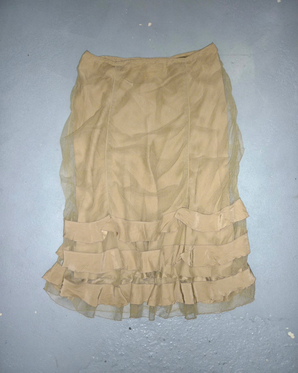Sonia Rykiel tiered mesh skirt