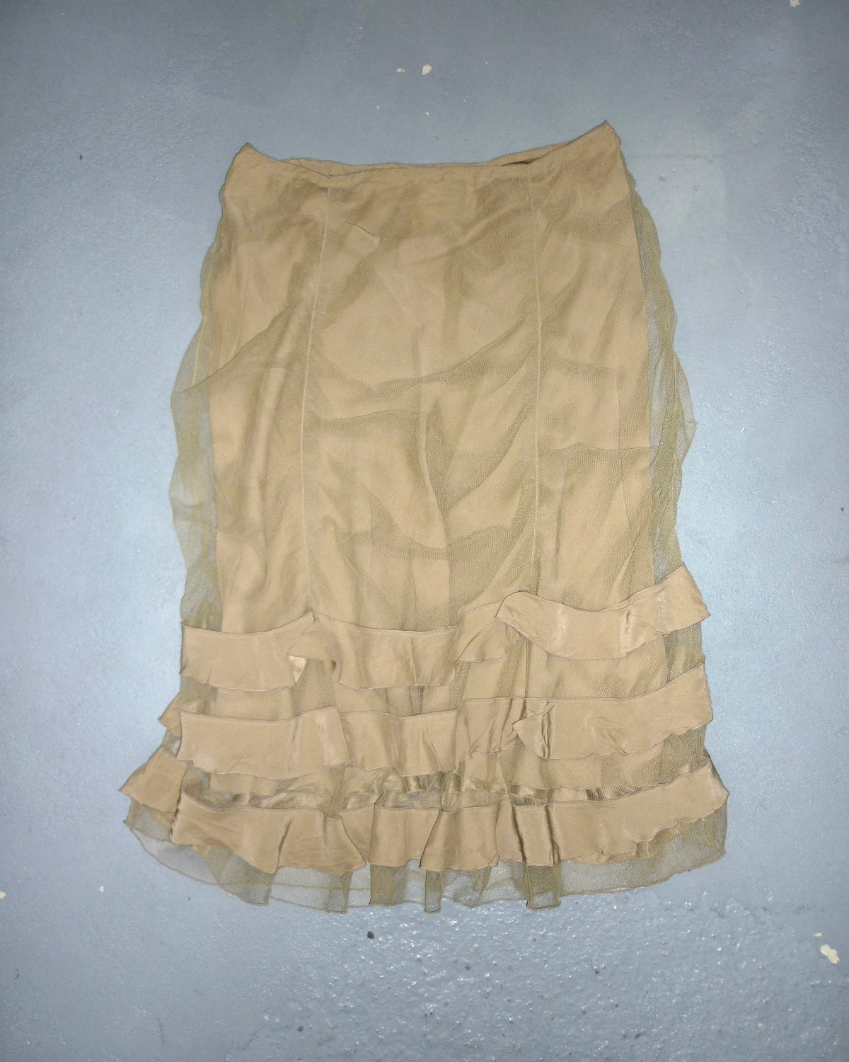 Sonia Rykiel tiered mesh skirt